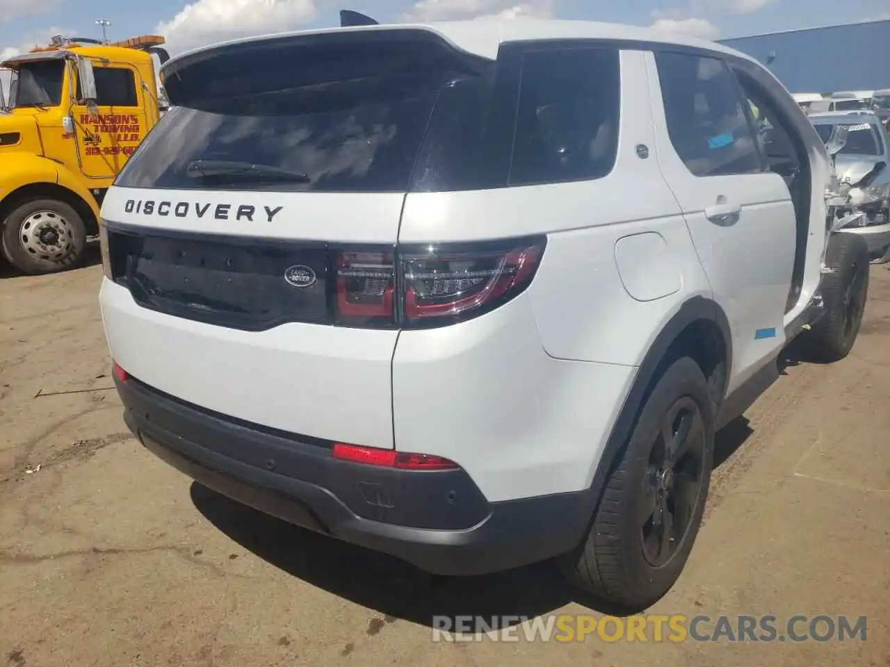 4 Photograph of a damaged car SALCJ2FX2MH884064 LAND ROVER DISCOVERY 2021