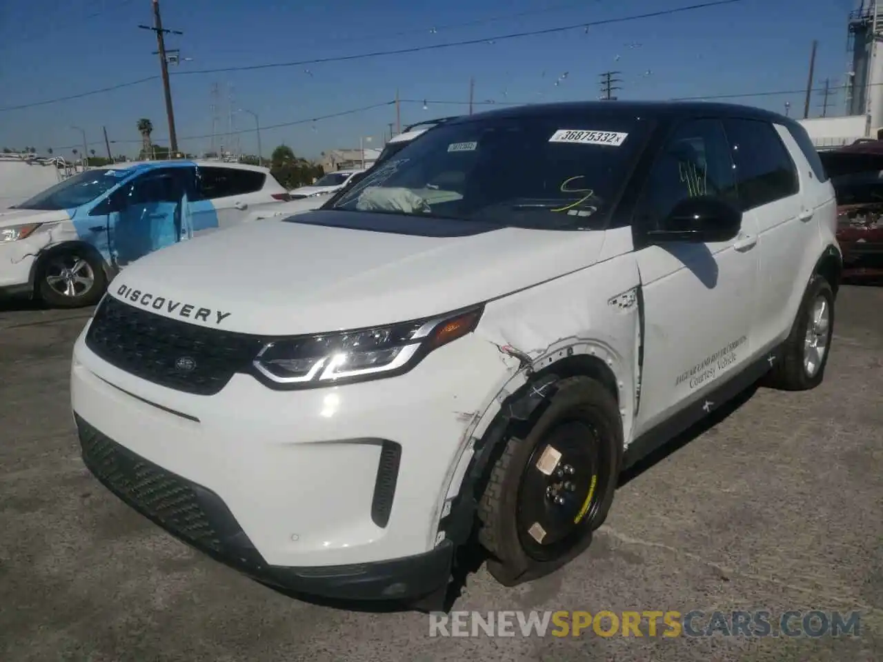 2 Photograph of a damaged car SALCJ2FX4MH897916 LAND ROVER DISCOVERY 2021