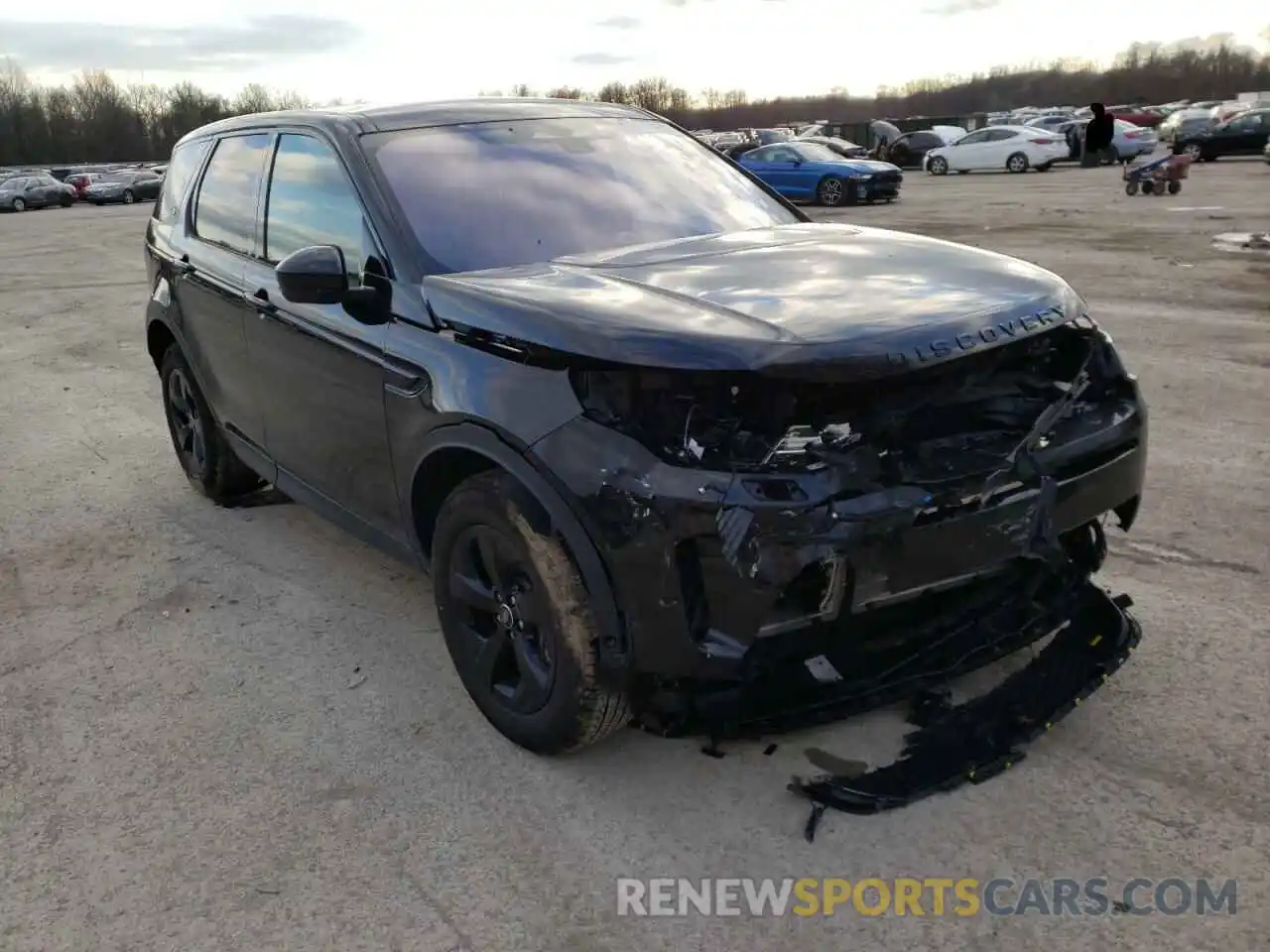 1 Photograph of a damaged car SALCJ2FX4MH901477 LAND ROVER DISCOVERY 2021