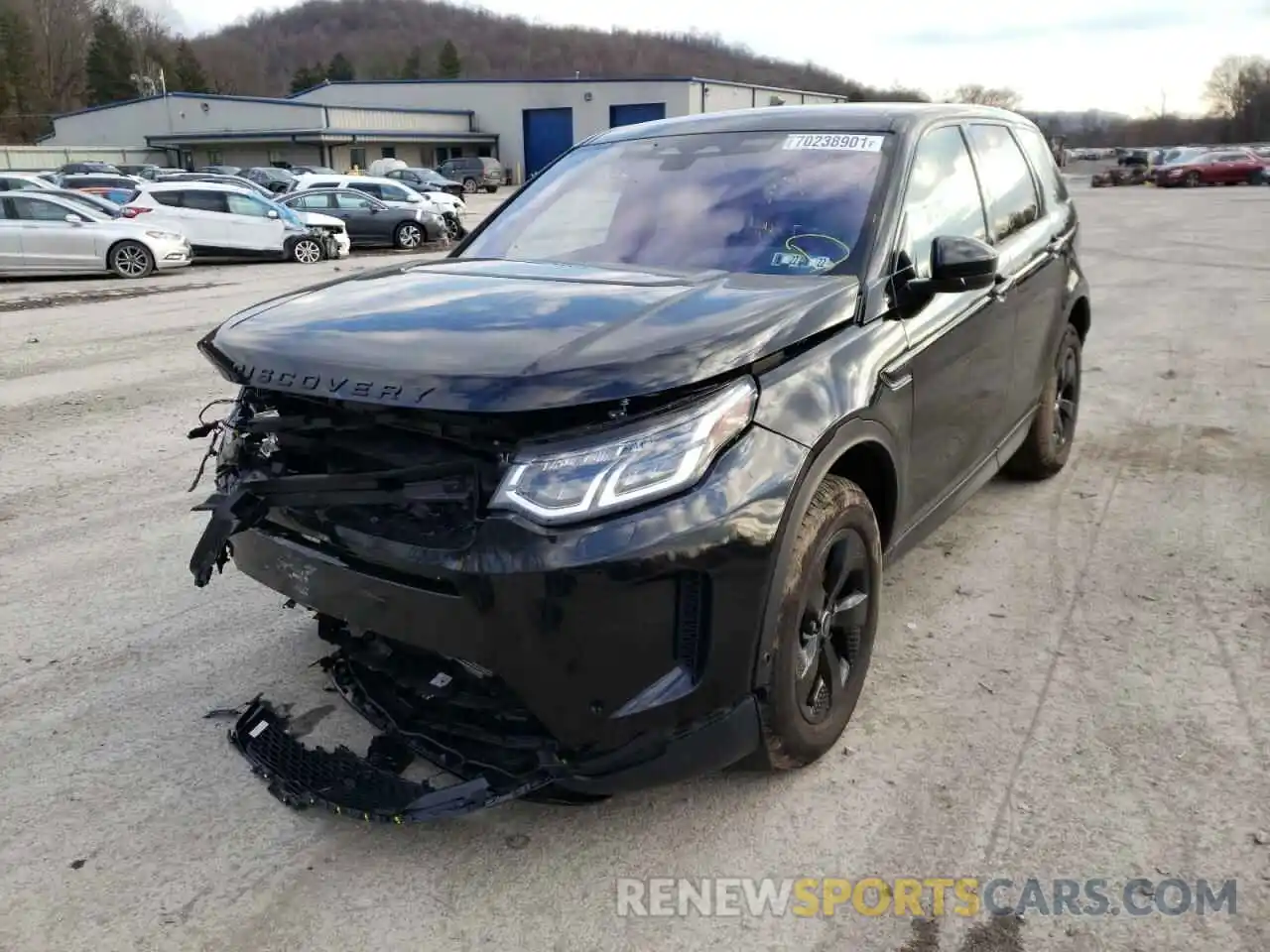 2 Photograph of a damaged car SALCJ2FX4MH901477 LAND ROVER DISCOVERY 2021