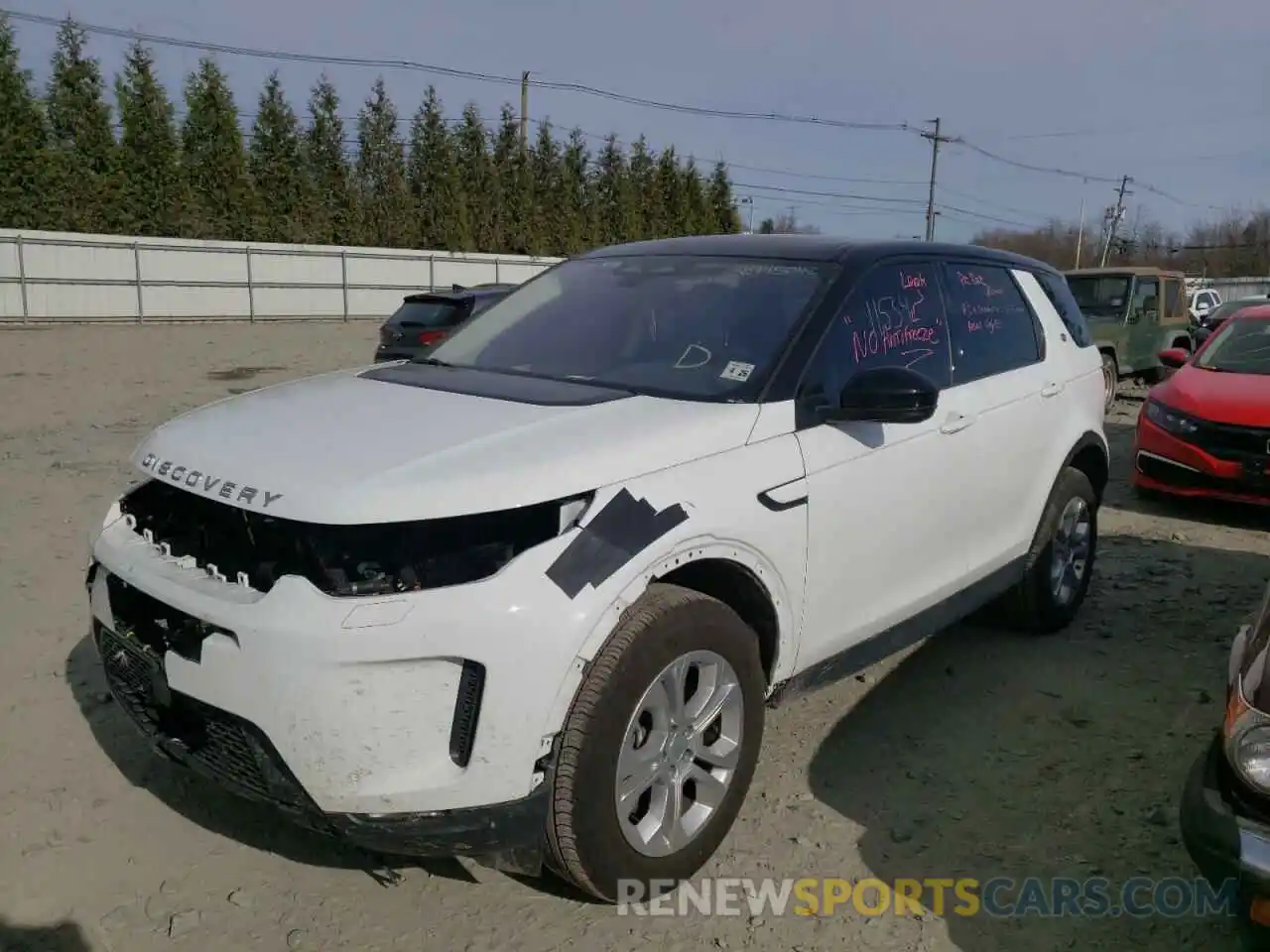 2 Photograph of a damaged car SALCJ2FX5MH887881 LAND ROVER DISCOVERY 2021