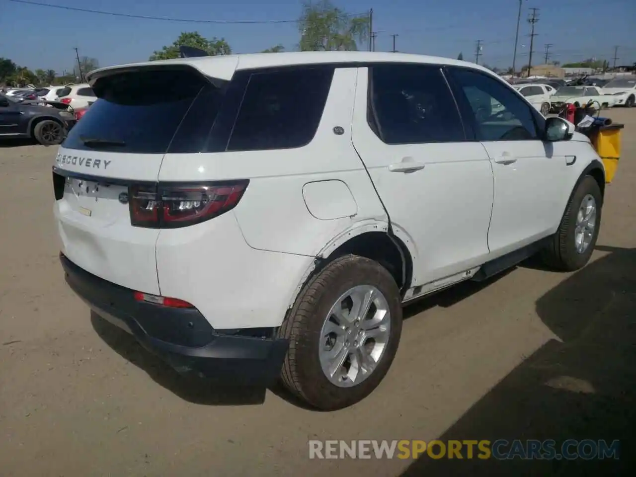 4 Photograph of a damaged car SALCJ2FX5MH896886 LAND ROVER DISCOVERY 2021