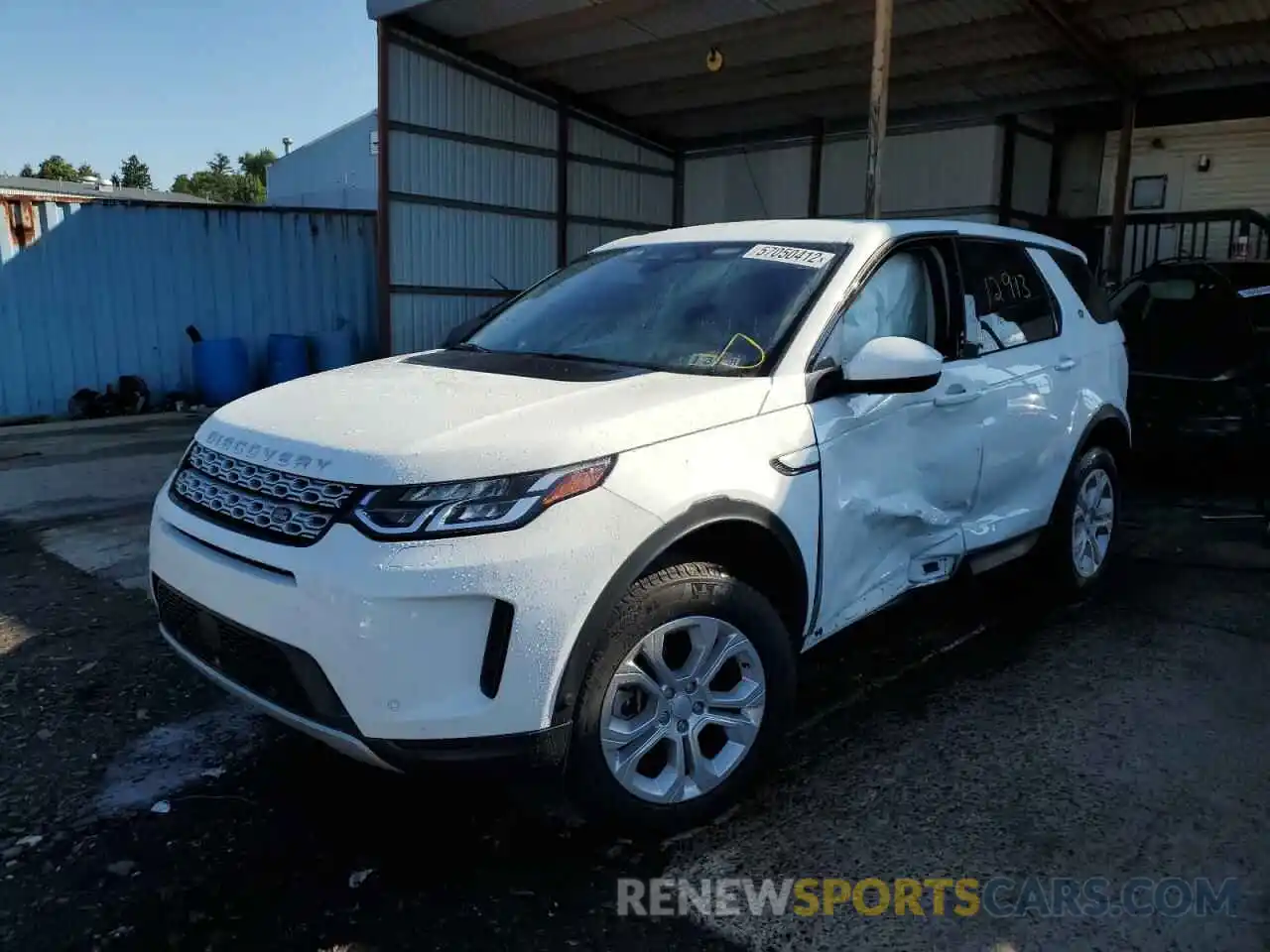 2 Photograph of a damaged car SALCJ2FX7MH890720 LAND ROVER DISCOVERY 2021