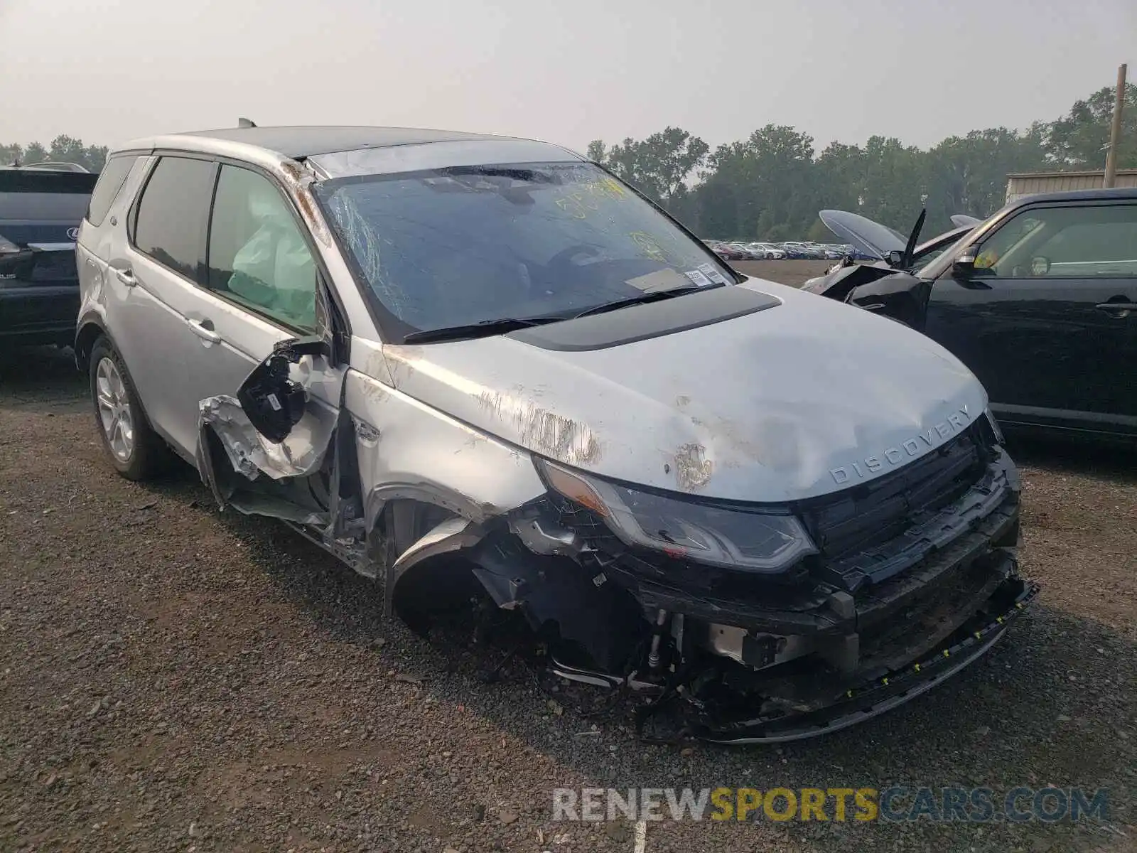 1 Photograph of a damaged car SALCJ2FX9MH885616 LAND ROVER DISCOVERY 2021