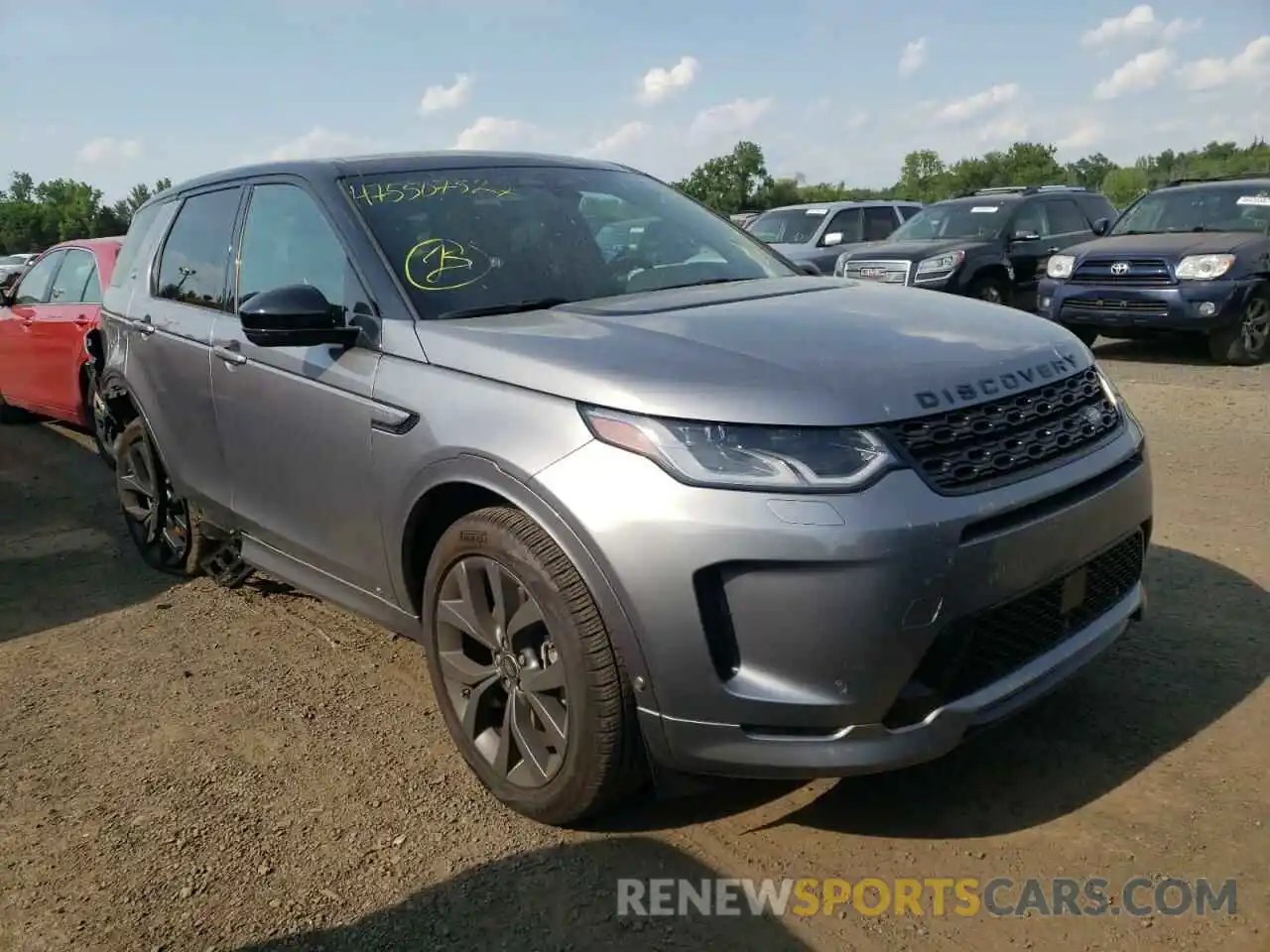 1 Photograph of a damaged car SALCL2FX0MH888432 LAND ROVER DISCOVERY 2021