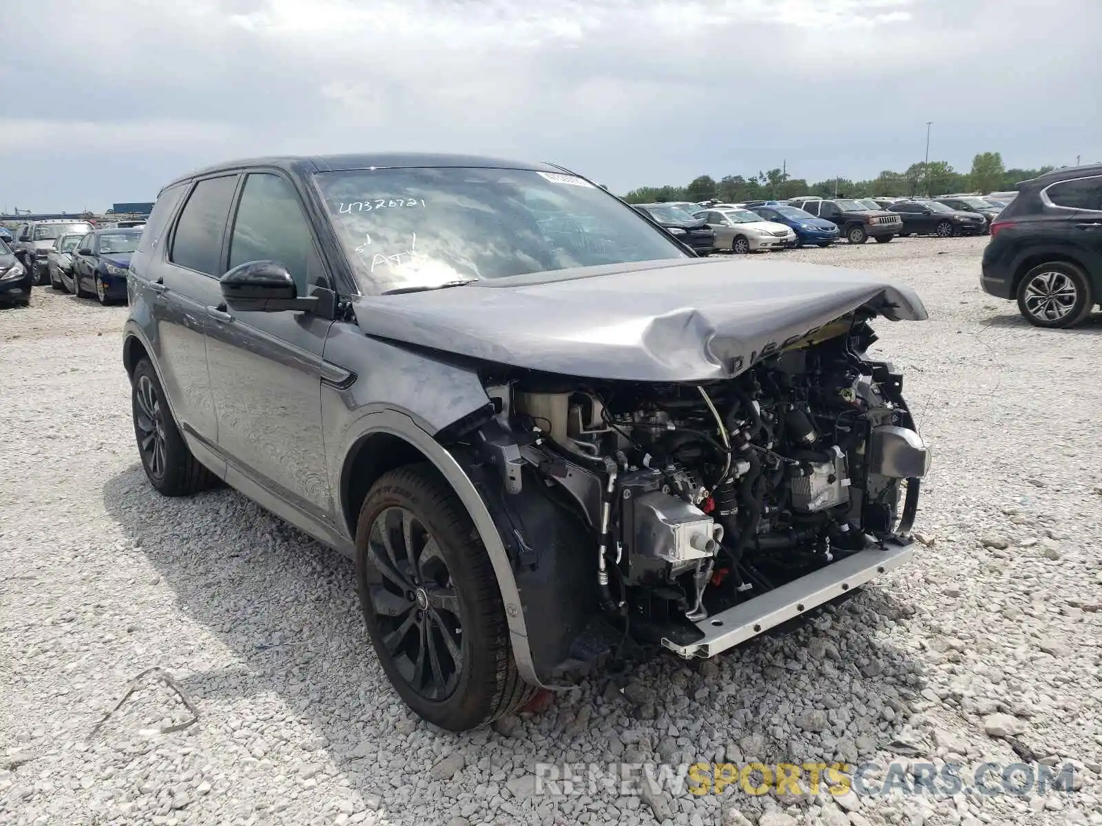 1 Photograph of a damaged car SALCL2FX8MH891062 LAND ROVER DISCOVERY 2021