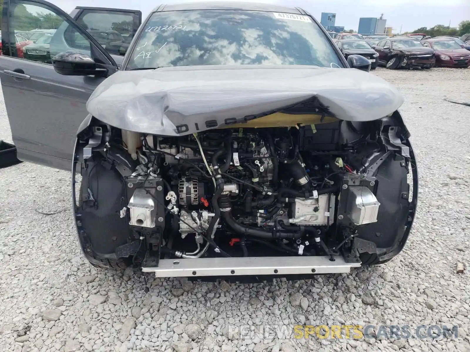 9 Photograph of a damaged car SALCL2FX8MH891062 LAND ROVER DISCOVERY 2021