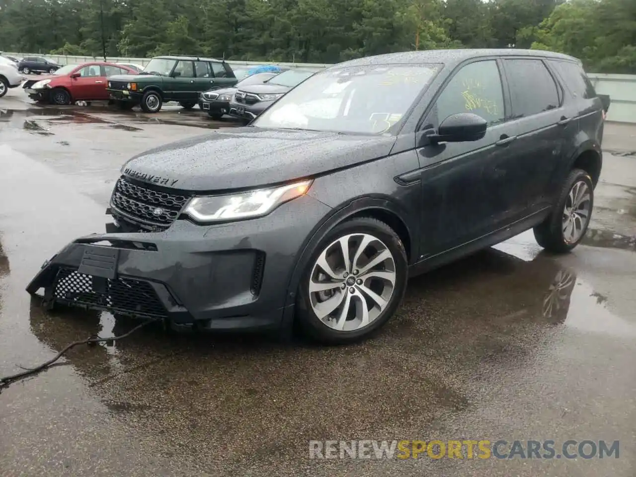 2 Photograph of a damaged car SALCL2FX9MH884282 LAND ROVER DISCOVERY 2021