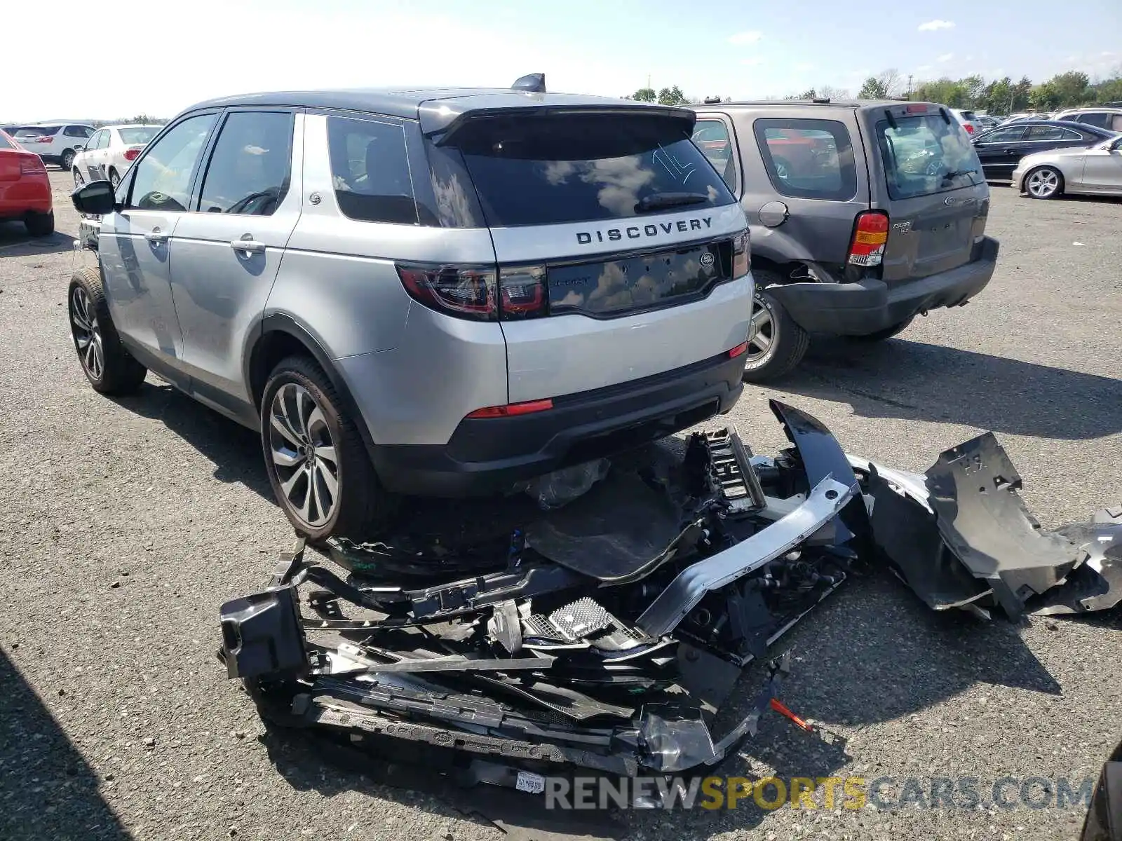 3 Photograph of a damaged car SALCP2FX2MH885276 LAND ROVER DISCOVERY 2021