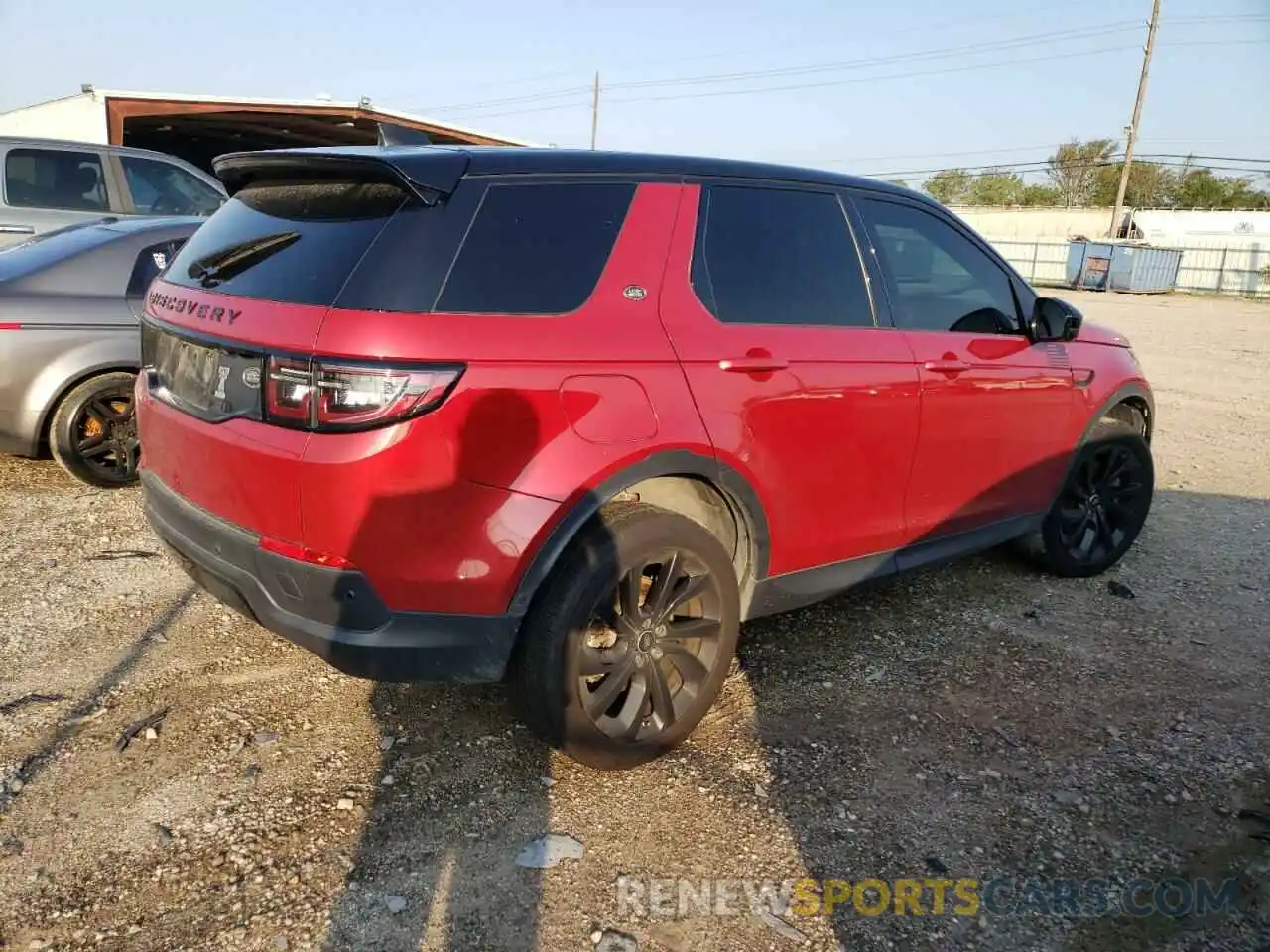 3 Photograph of a damaged car SALCP2FX3MH884203 LAND ROVER DISCOVERY 2021