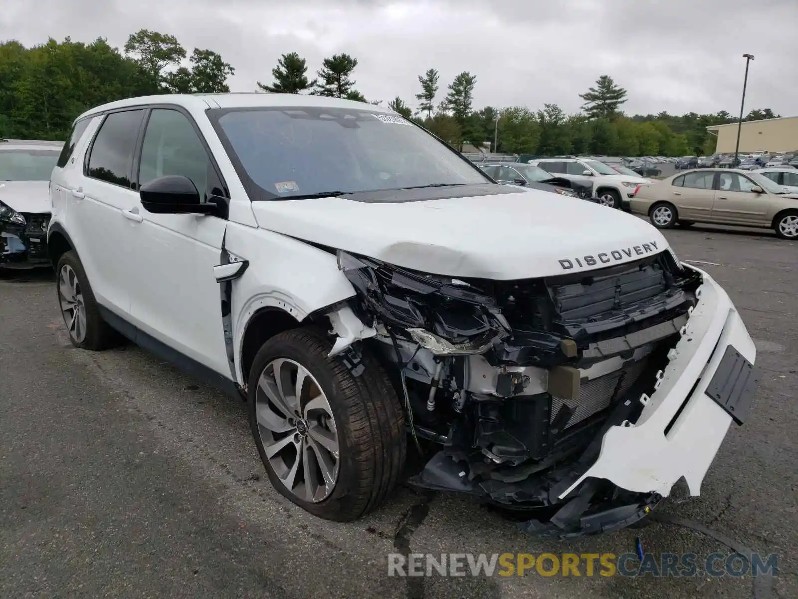 1 Photograph of a damaged car SALCP2FX3MH888008 LAND ROVER DISCOVERY 2021