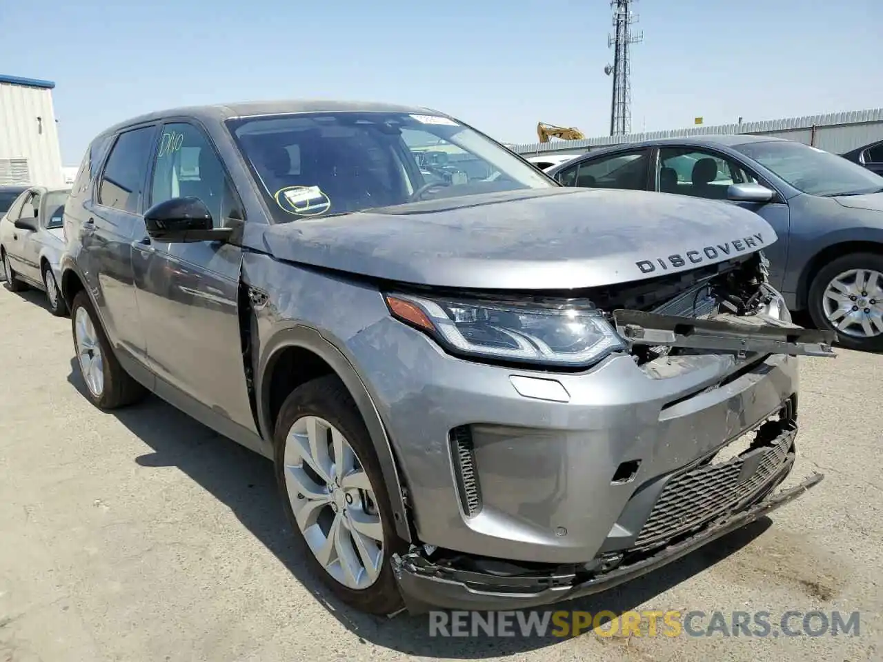 1 Photograph of a damaged car SALCP2FX6MH890772 LAND ROVER DISCOVERY 2021