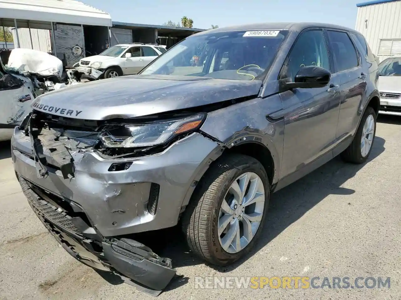 2 Photograph of a damaged car SALCP2FX6MH890772 LAND ROVER DISCOVERY 2021