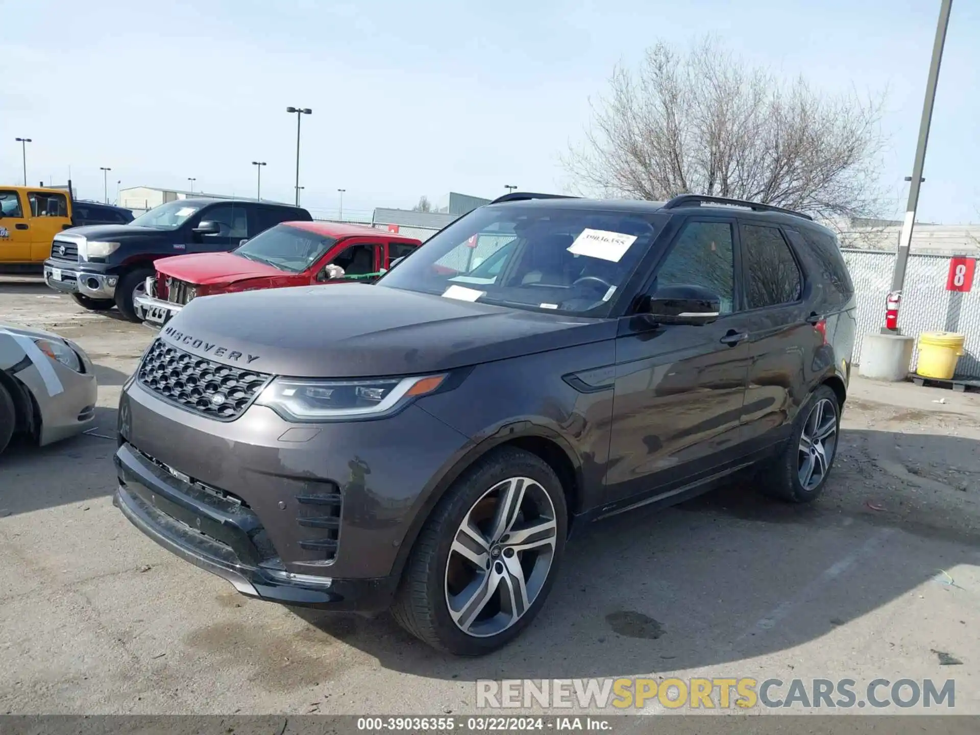 2 Photograph of a damaged car SALRM4RU3M2452200 LAND ROVER DISCOVERY 2021