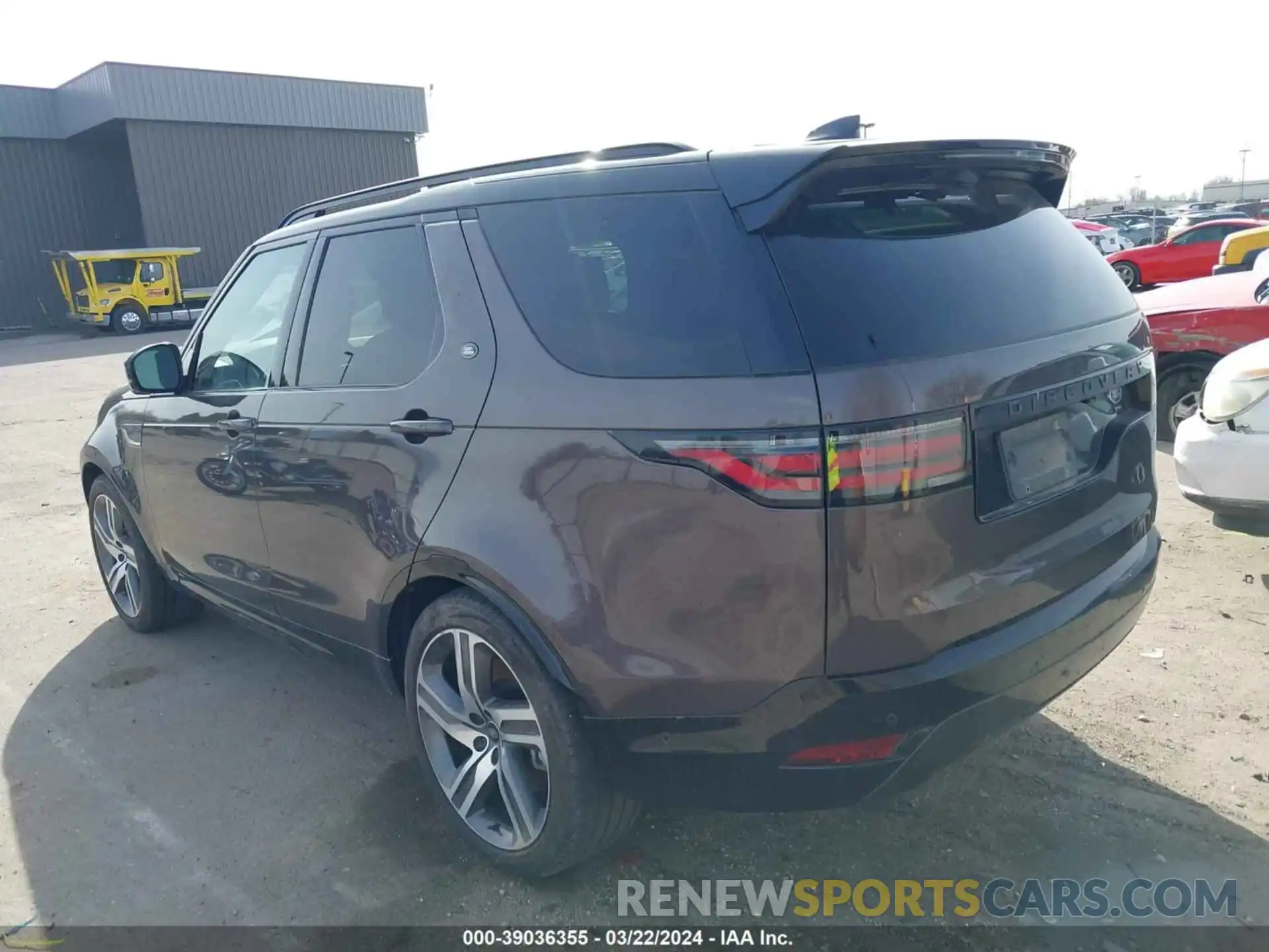 3 Photograph of a damaged car SALRM4RU3M2452200 LAND ROVER DISCOVERY 2021