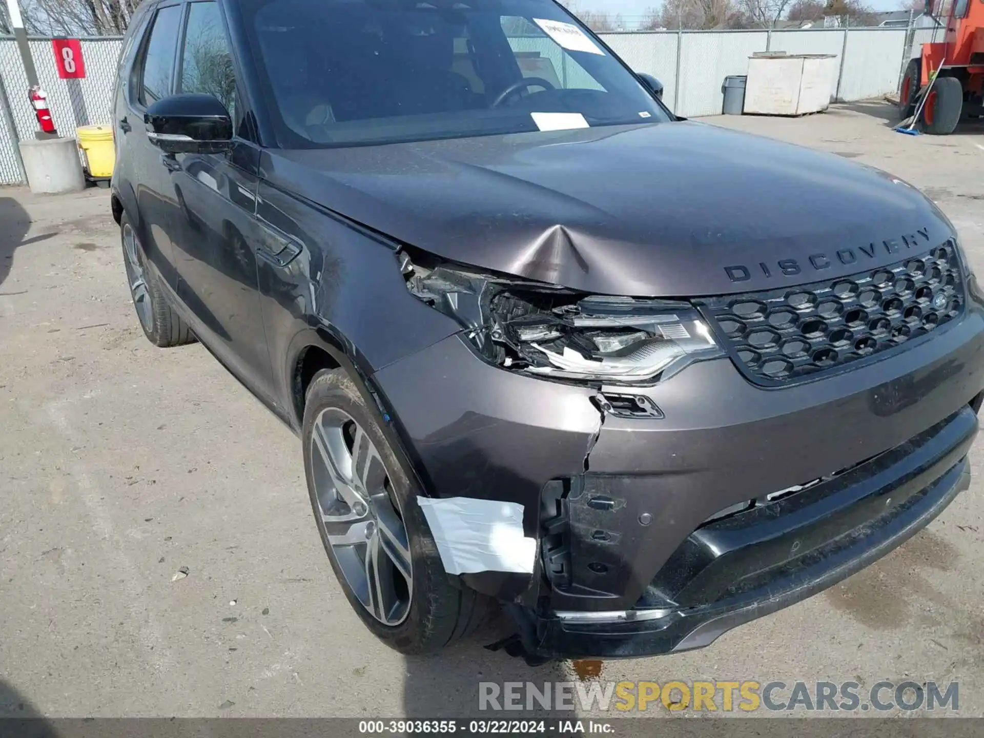 6 Фотография поврежденного автомобиля SALRM4RU3M2452200 LAND ROVER DISCOVERY 2021