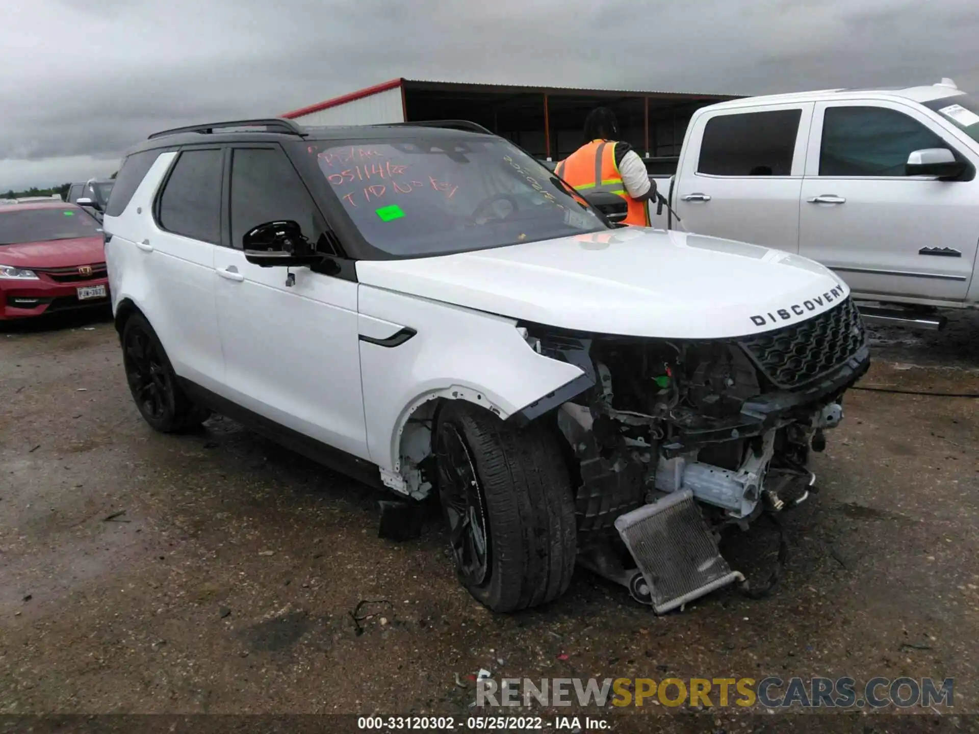 1 Photograph of a damaged car SALRT2RX3M2454949 LAND ROVER DISCOVERY 2021