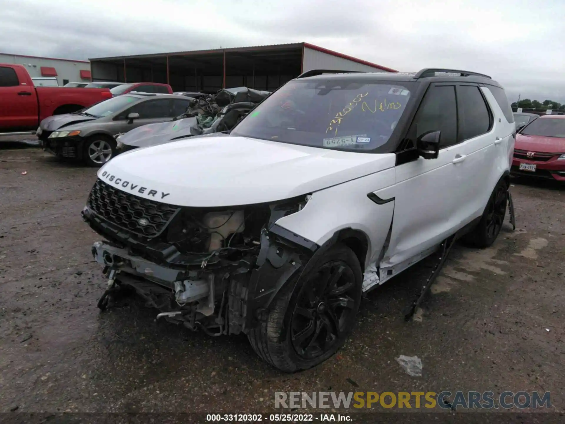 2 Photograph of a damaged car SALRT2RX3M2454949 LAND ROVER DISCOVERY 2021