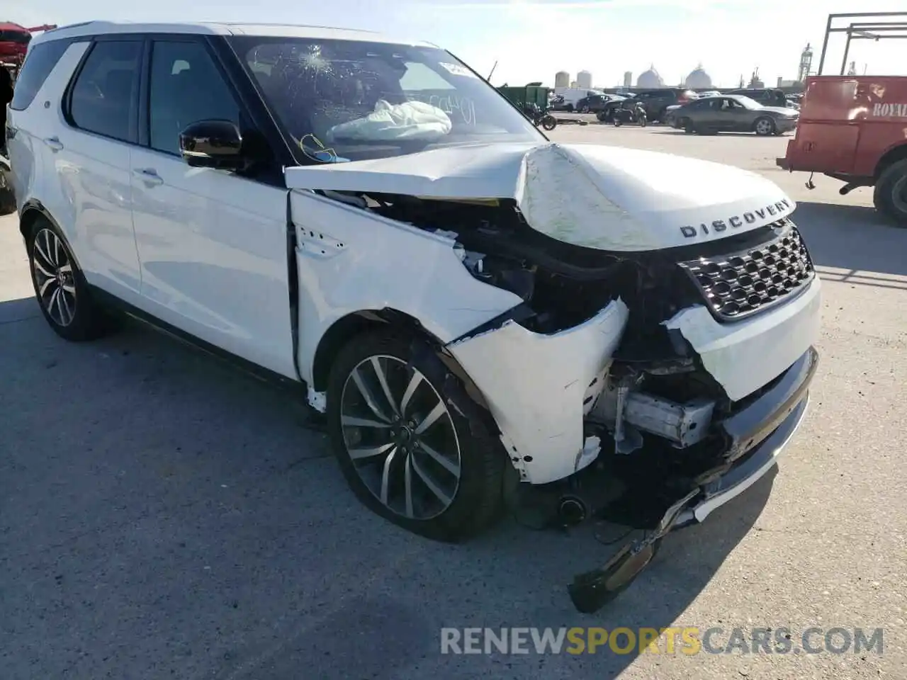 1 Photograph of a damaged car SALRT4RU8M2449683 LAND ROVER DISCOVERY 2021