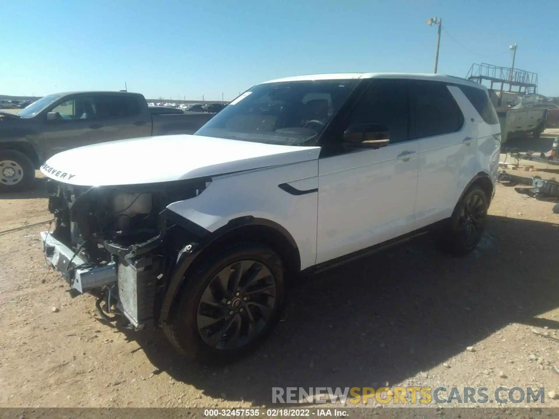 2 Photograph of a damaged car SALRT4RU9M2448901 LAND ROVER DISCOVERY 2021