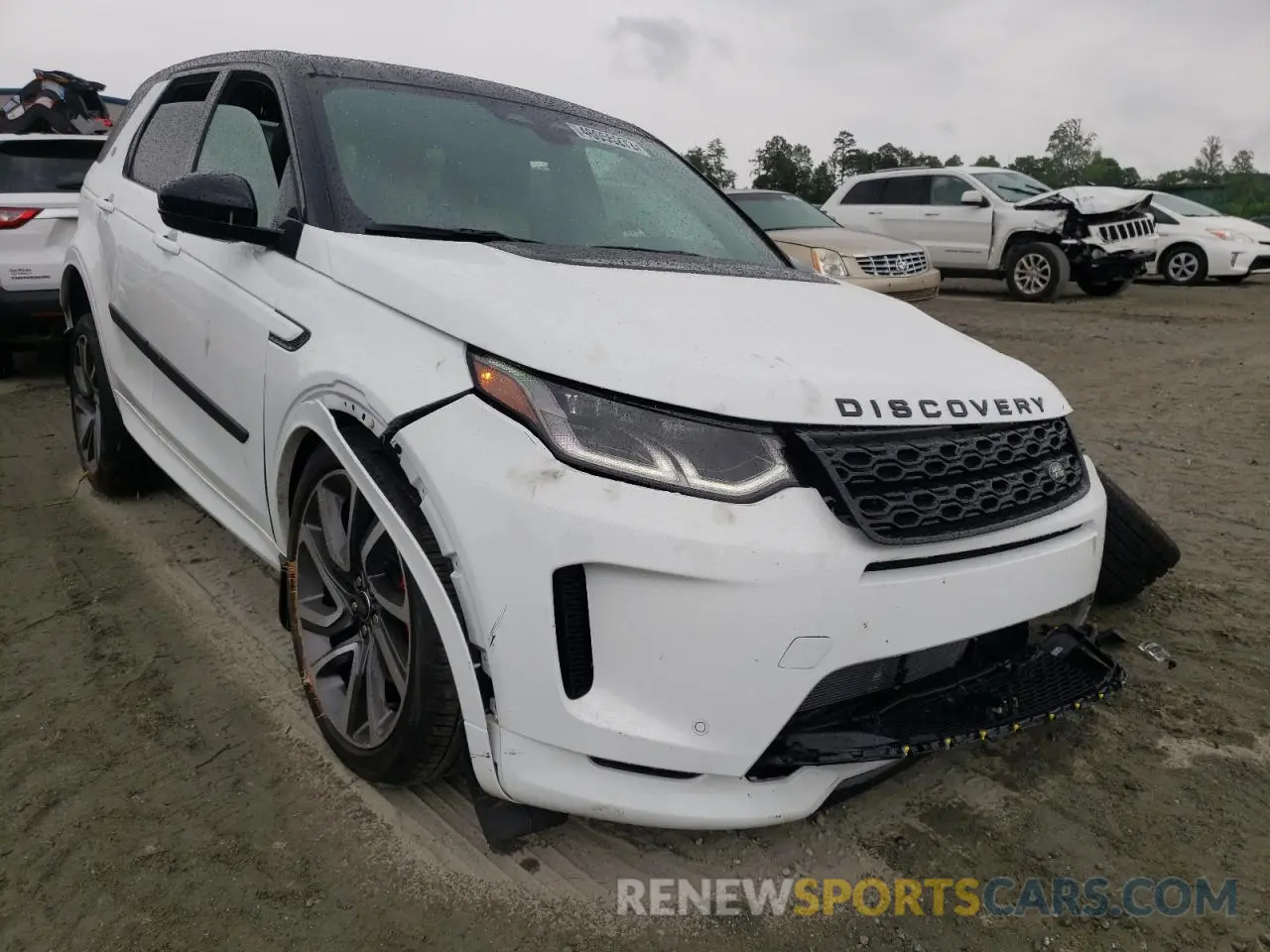 1 Photograph of a damaged car SALCL2FX5NH912192 LAND ROVER DISCOVERY 2022