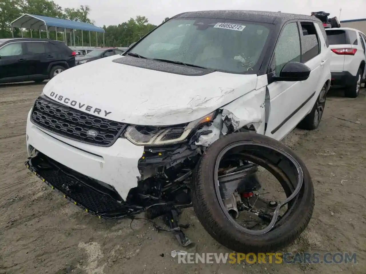 2 Photograph of a damaged car SALCL2FX5NH912192 LAND ROVER DISCOVERY 2022