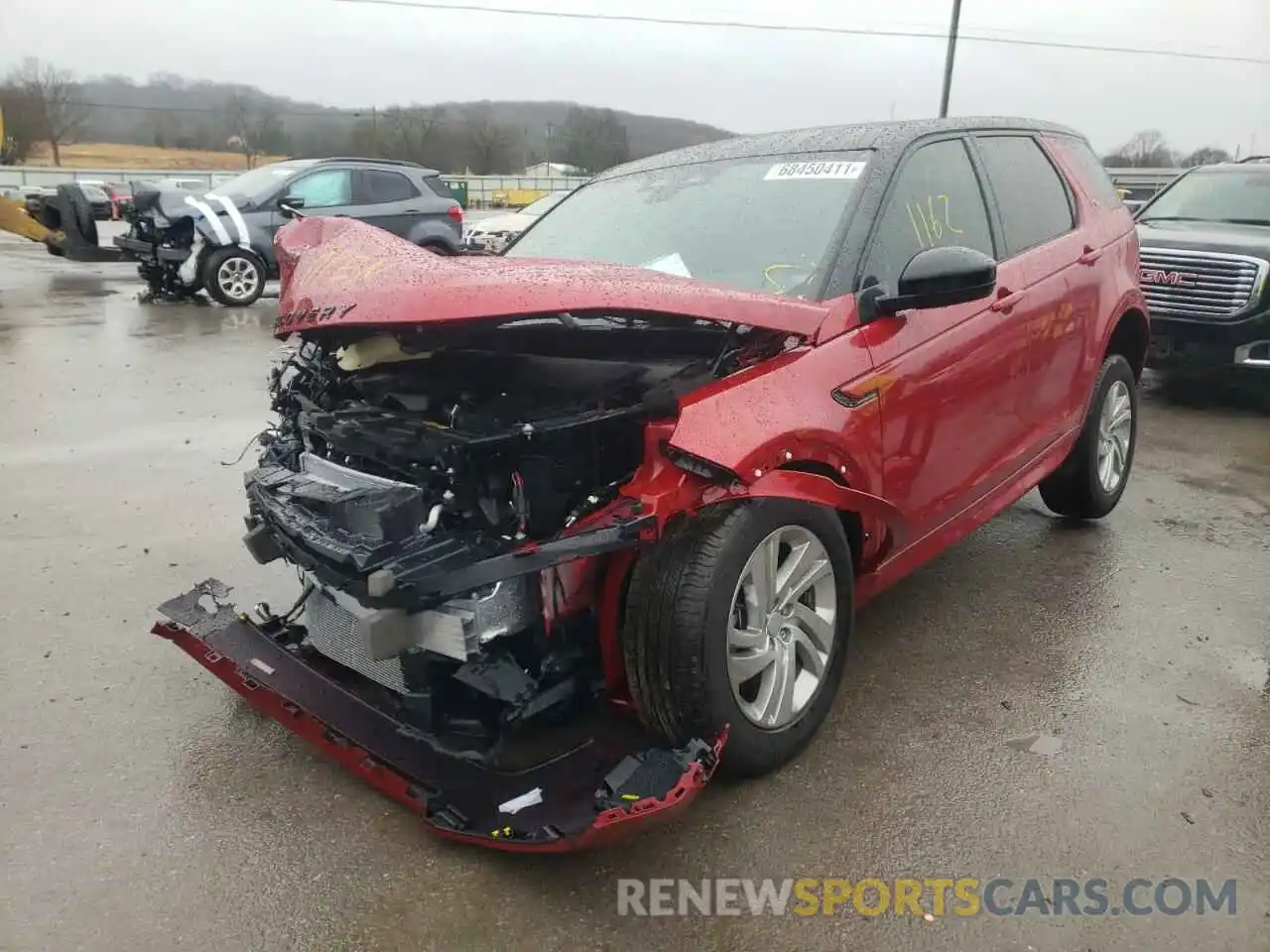 2 Photograph of a damaged car SALCT2FX1NH905899 LAND ROVER DISCOVERY 2022