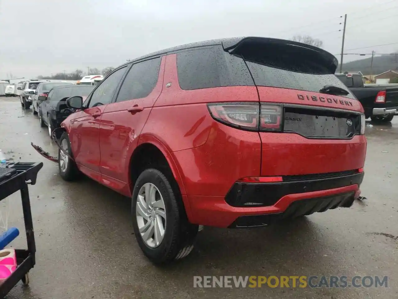 3 Photograph of a damaged car SALCT2FX1NH905899 LAND ROVER DISCOVERY 2022