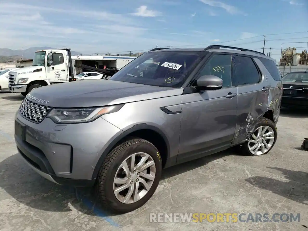 2 Photograph of a damaged car SALRJ2EX5N2458434 LAND ROVER DISCOVERY 2022