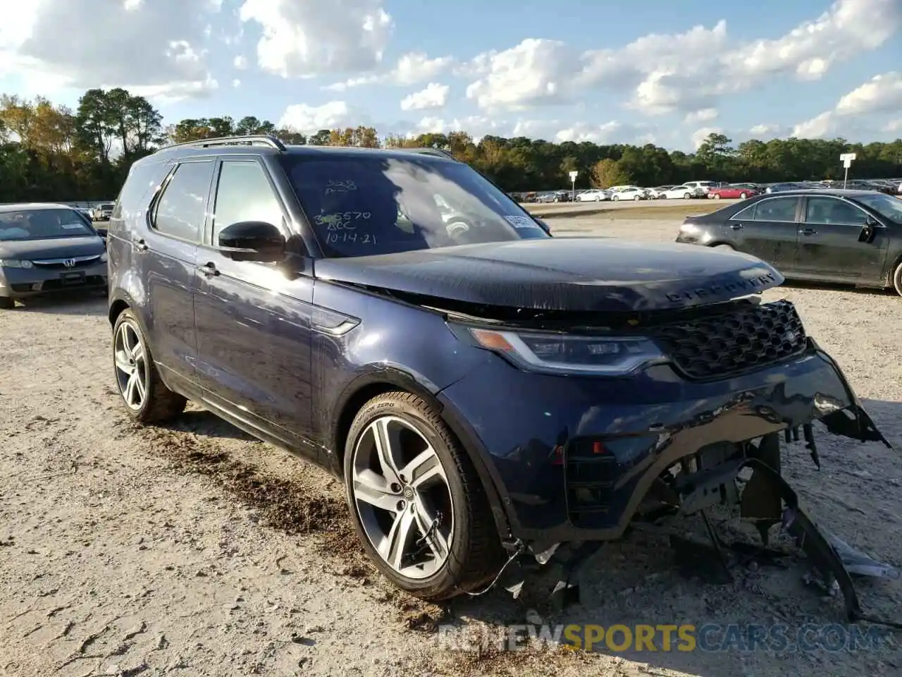 1 Photograph of a damaged car SALRM4EU8N2460803 LAND ROVER DISCOVERY 2022