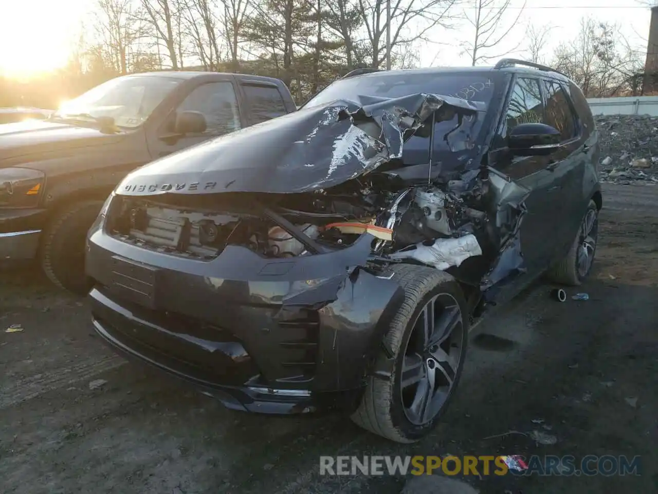 2 Photograph of a damaged car SALRT4EU1N2460497 LAND ROVER DISCOVERY 2022