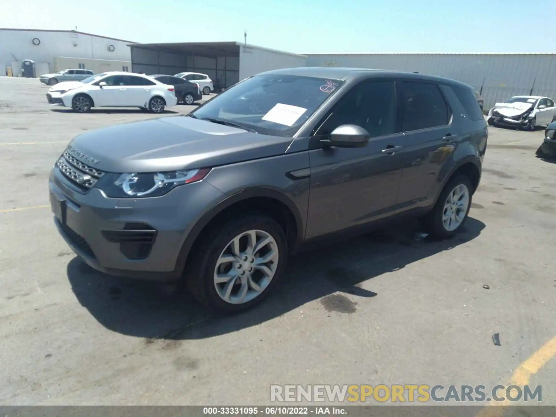 2 Фотография поврежденного автомобиля SALCP2FX0KH811982 LAND ROVER DISCOVERY SPORT 2019