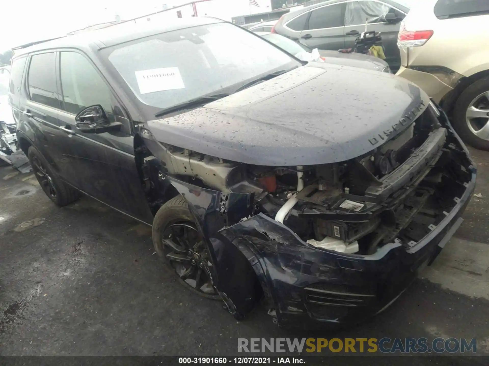 1 Photograph of a damaged car SALCP2FX0KH820052 LAND ROVER DISCOVERY SPORT 2019