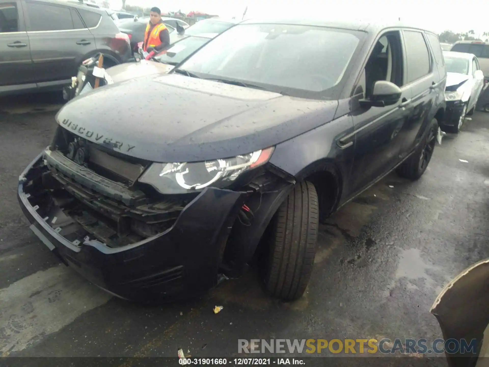 2 Photograph of a damaged car SALCP2FX0KH820052 LAND ROVER DISCOVERY SPORT 2019