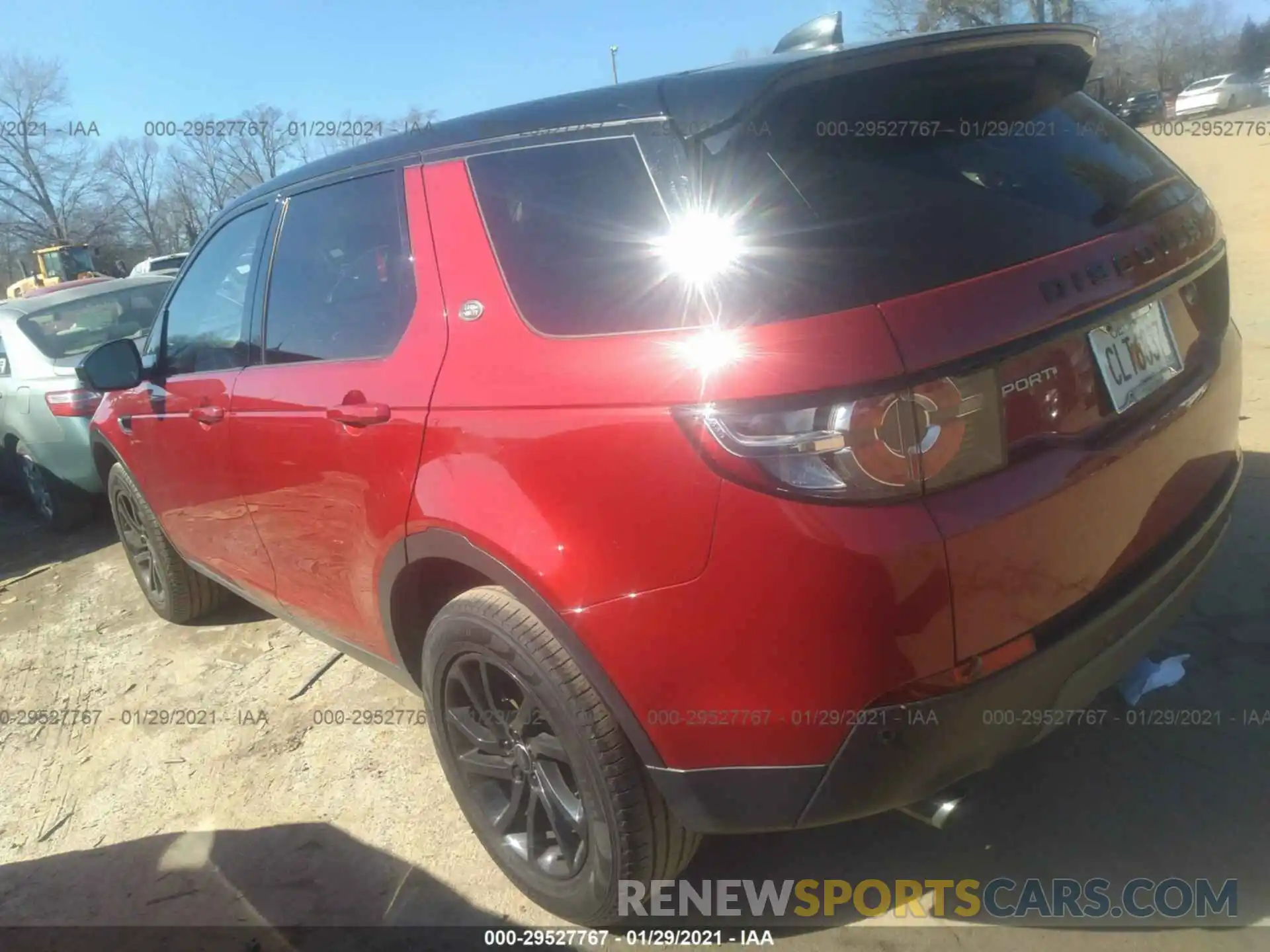 3 Photograph of a damaged car SALCP2FX0KH827096 LAND ROVER DISCOVERY SPORT 2019