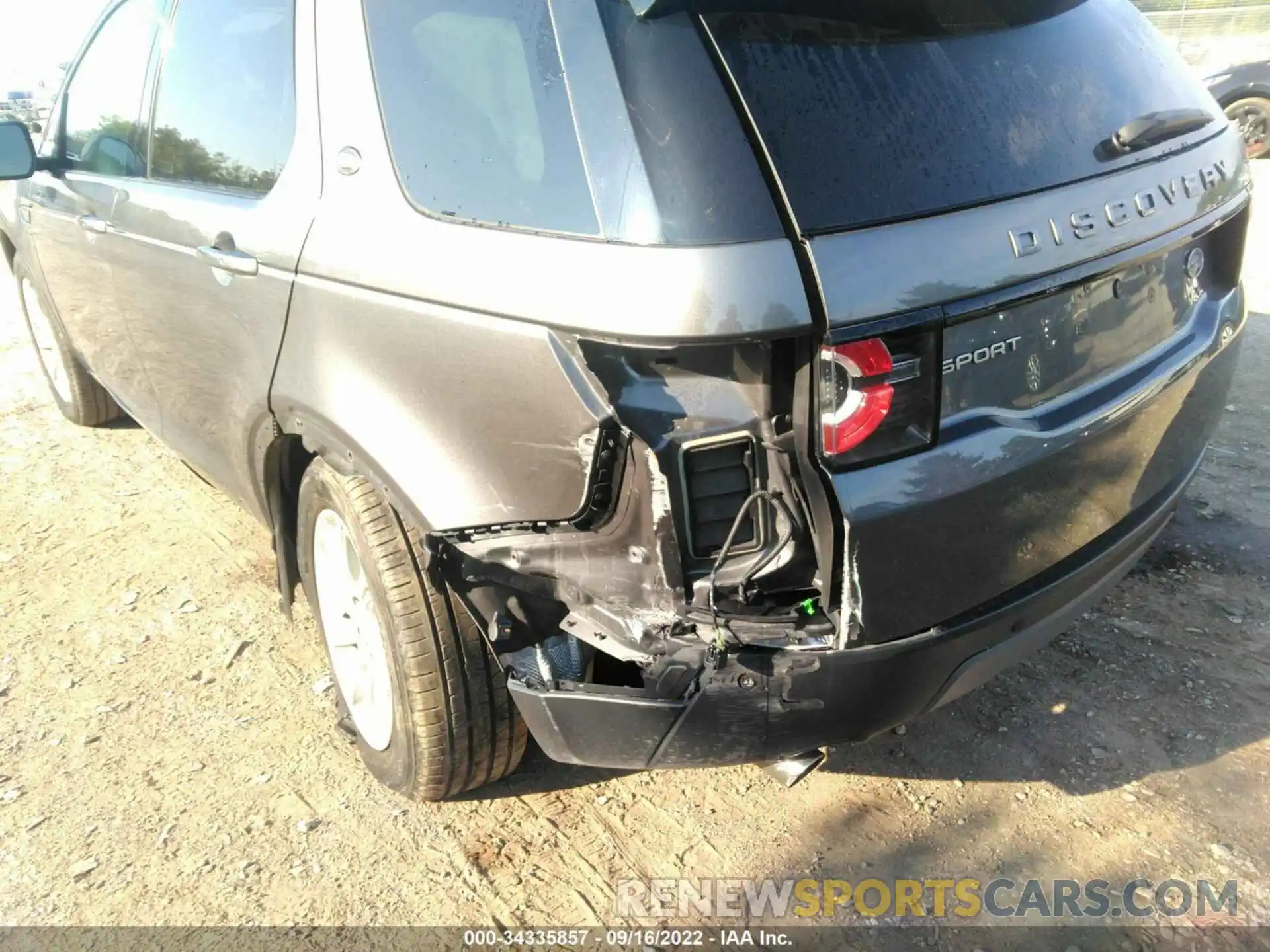 6 Photograph of a damaged car SALCP2FX1KH789345 LAND ROVER DISCOVERY SPORT 2019