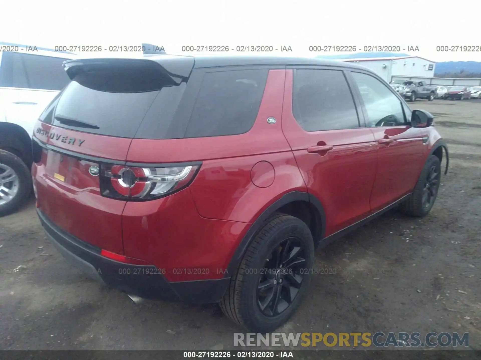 4 Photograph of a damaged car SALCP2FX2KH785854 LAND ROVER DISCOVERY SPORT 2019