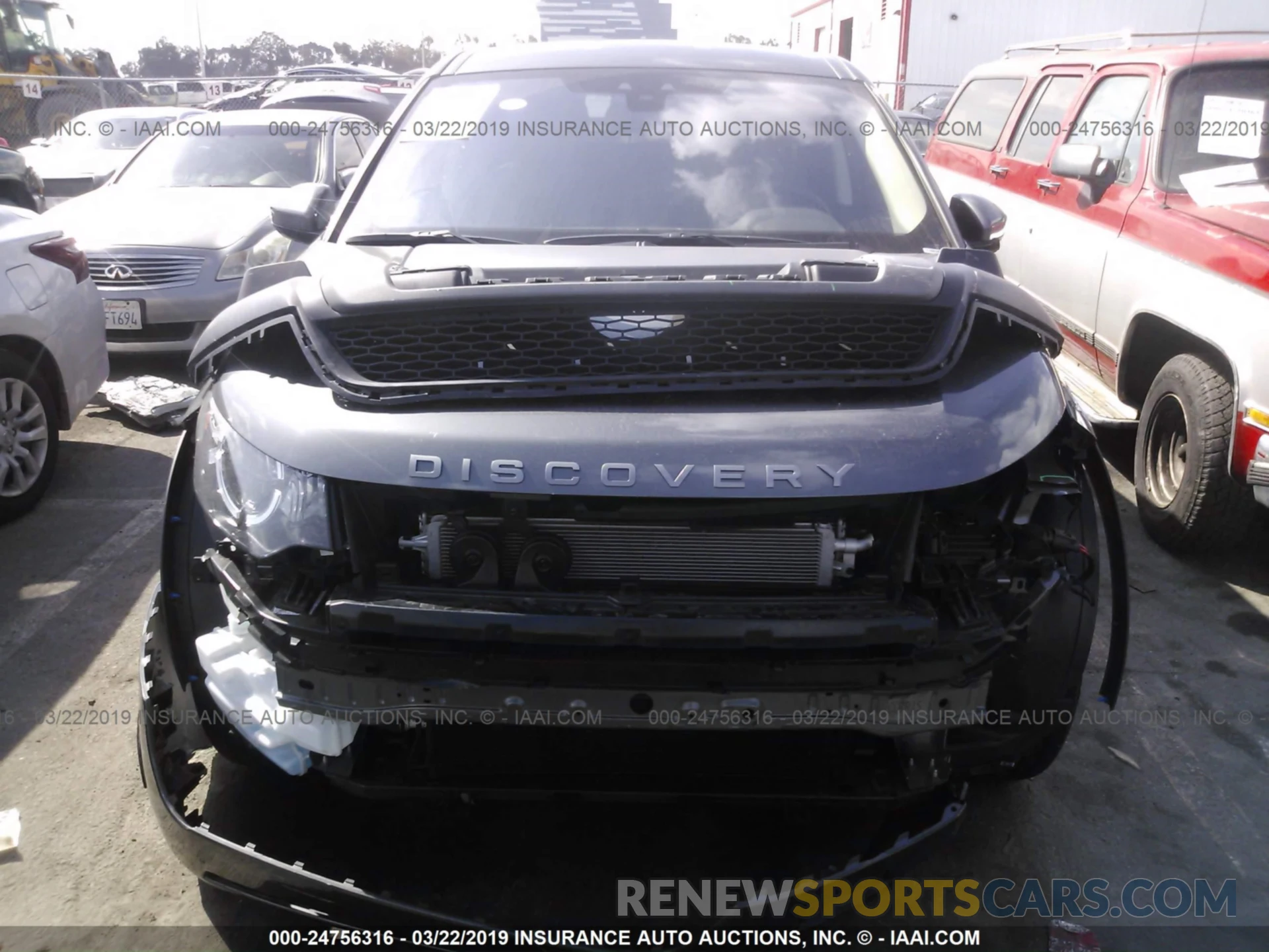 6 Photograph of a damaged car SALCP2FX2KH795820 LAND ROVER DISCOVERY SPORT 2019