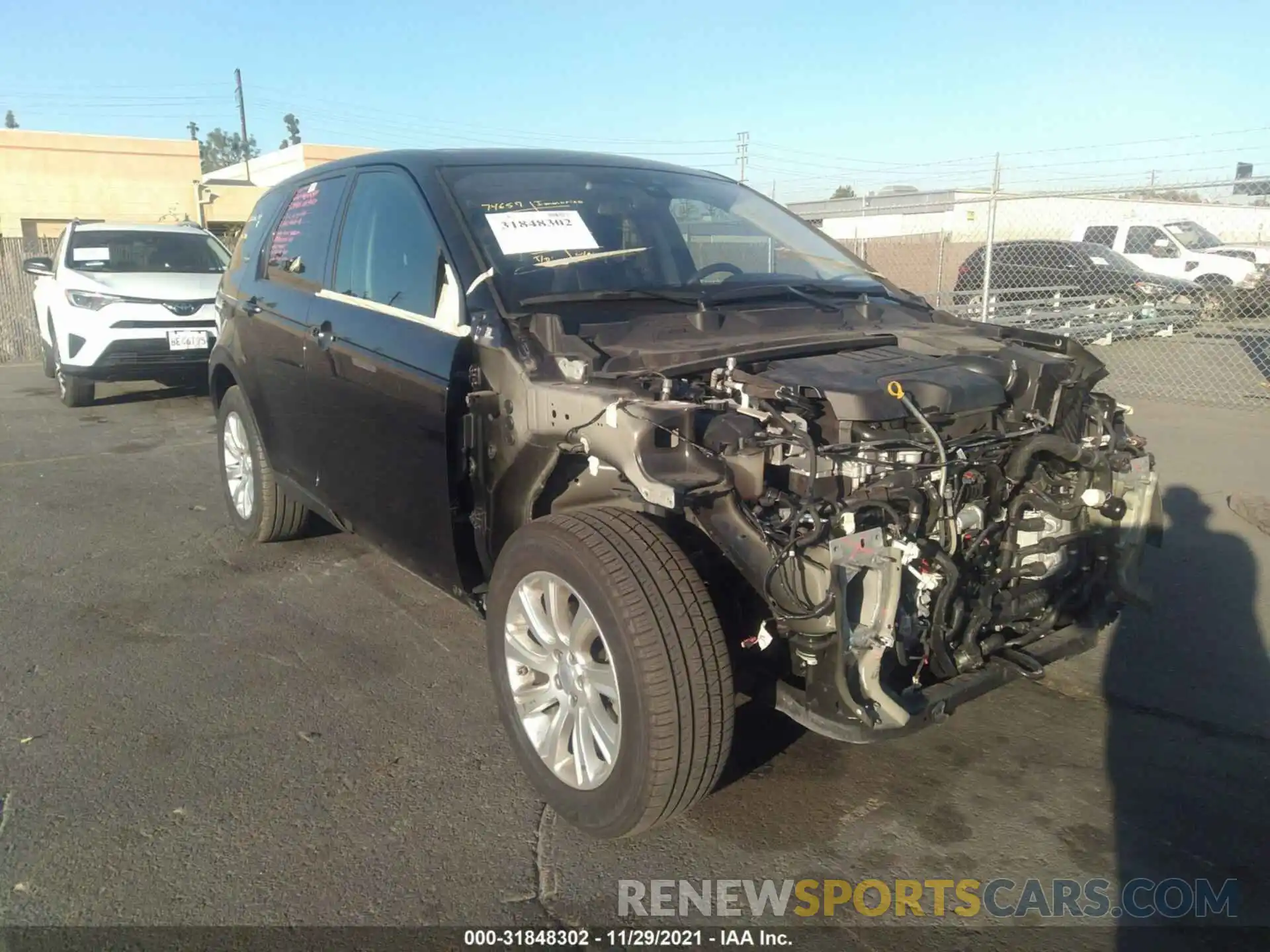 1 Photograph of a damaged car SALCP2FX2KH828461 LAND ROVER DISCOVERY SPORT 2019