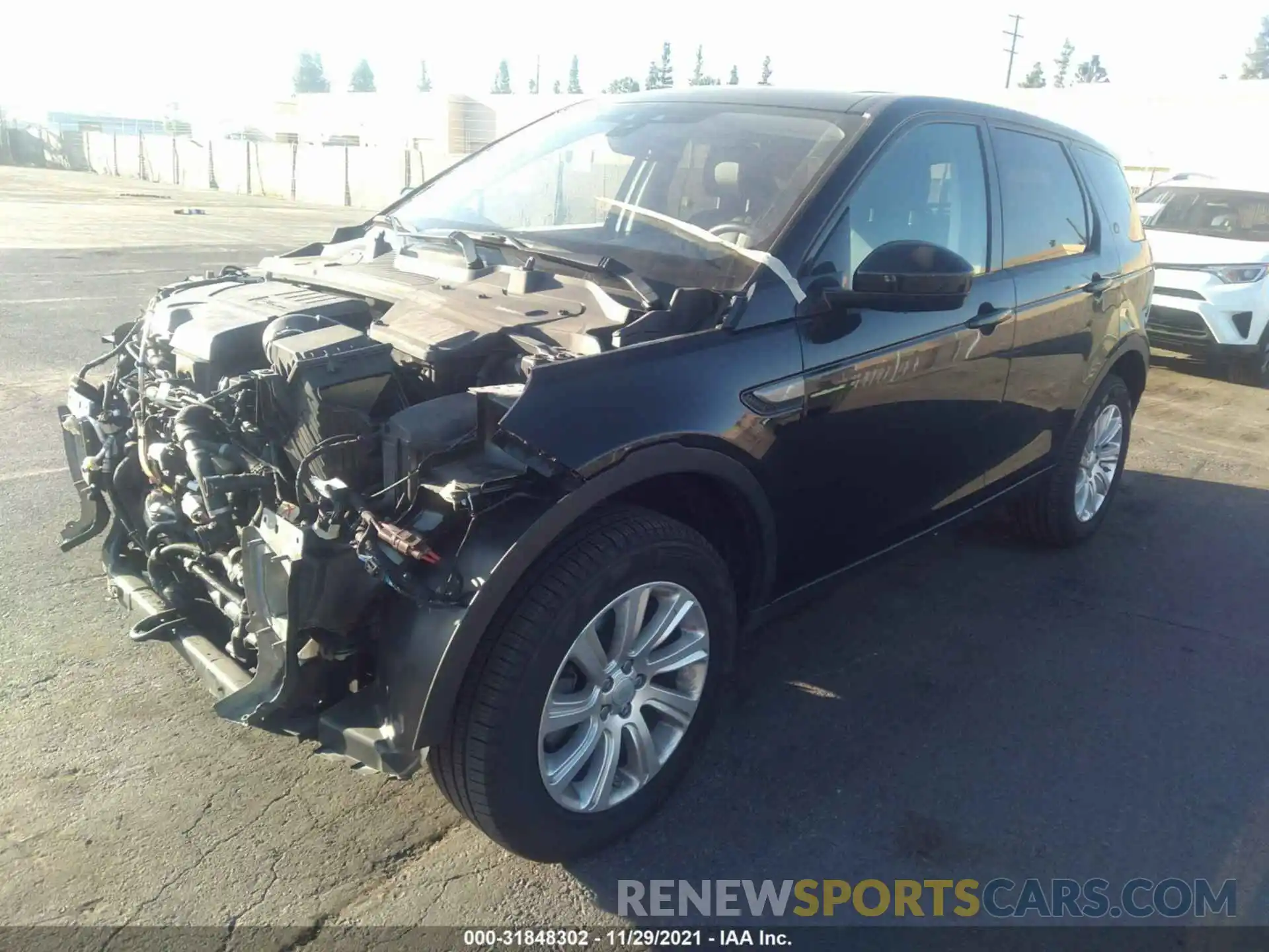 2 Photograph of a damaged car SALCP2FX2KH828461 LAND ROVER DISCOVERY SPORT 2019