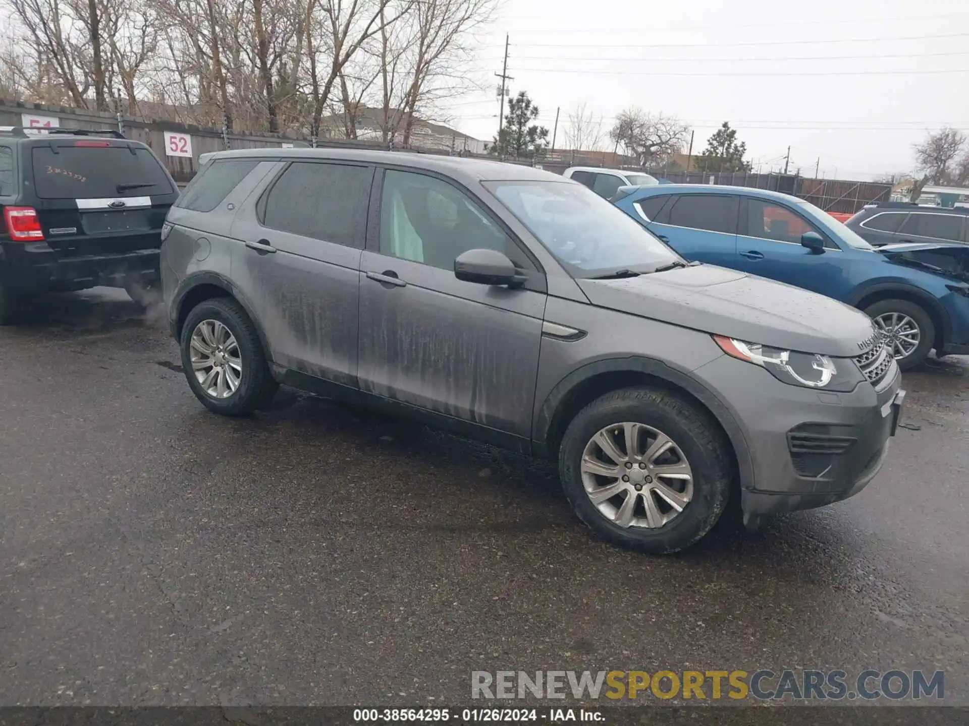 1 Photograph of a damaged car SALCP2FX3KH783286 LAND ROVER DISCOVERY SPORT 2019