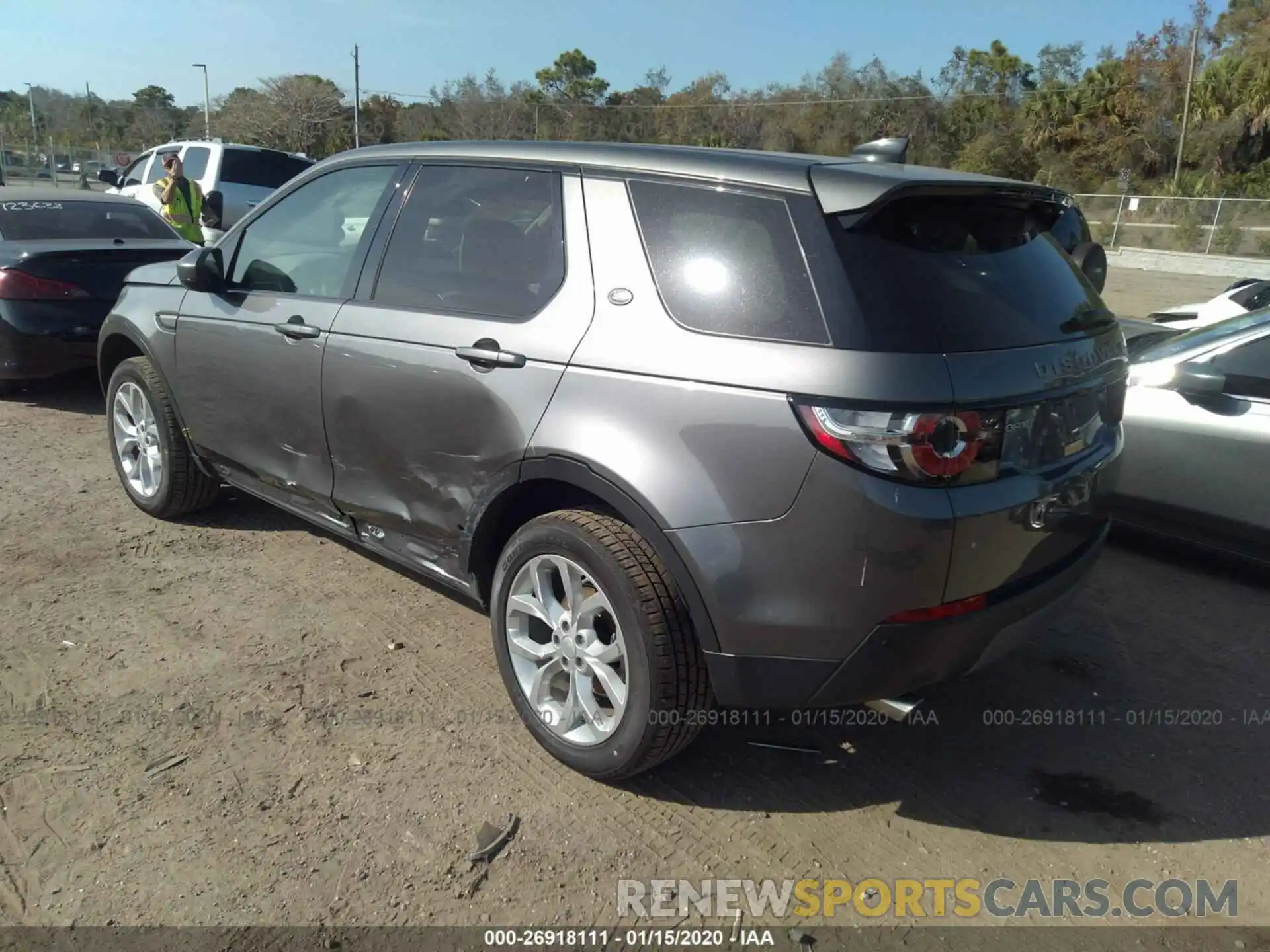 3 Photograph of a damaged car SALCP2FX3KH809644 LAND ROVER DISCOVERY SPORT 2019
