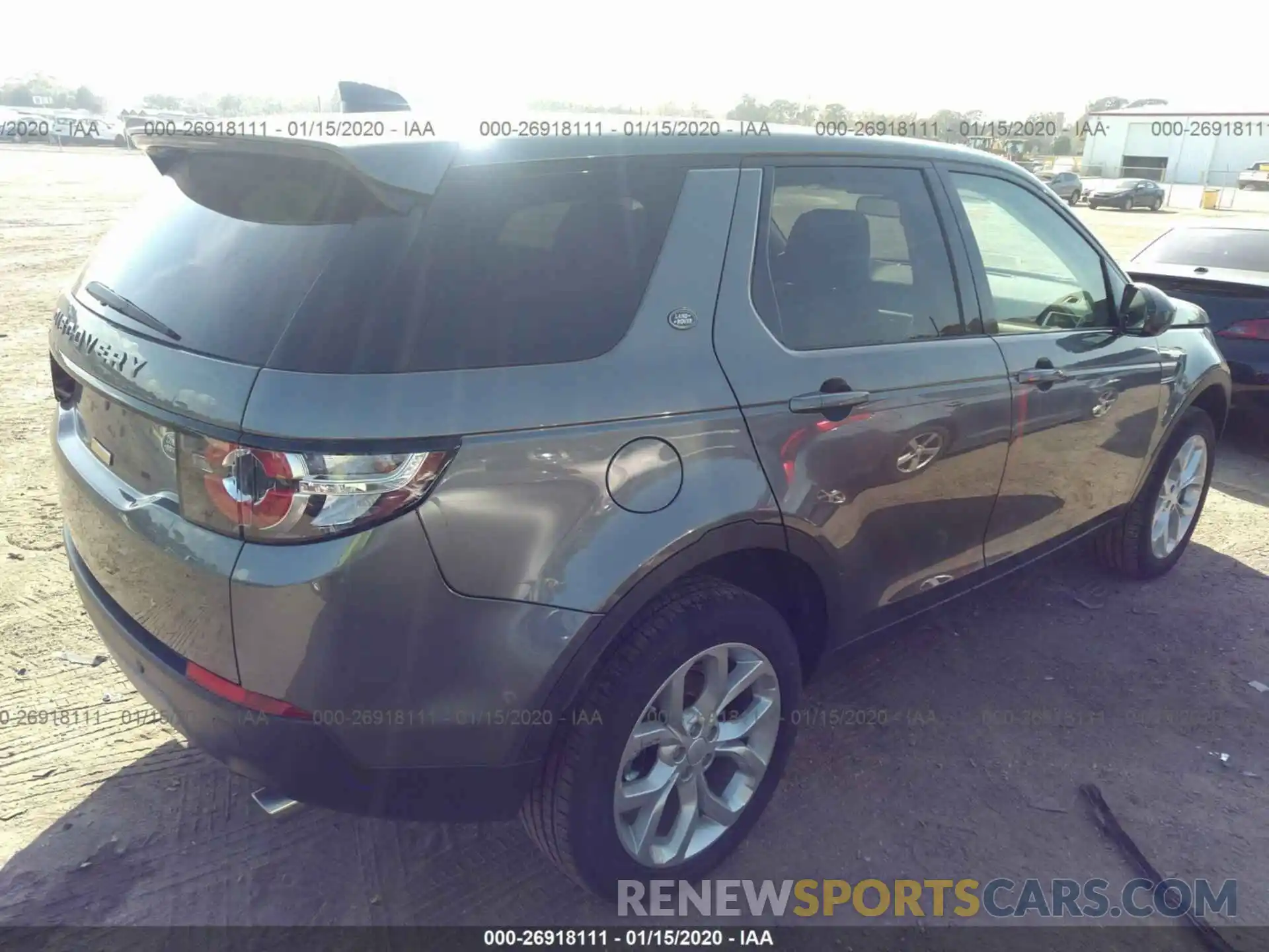 4 Photograph of a damaged car SALCP2FX3KH809644 LAND ROVER DISCOVERY SPORT 2019