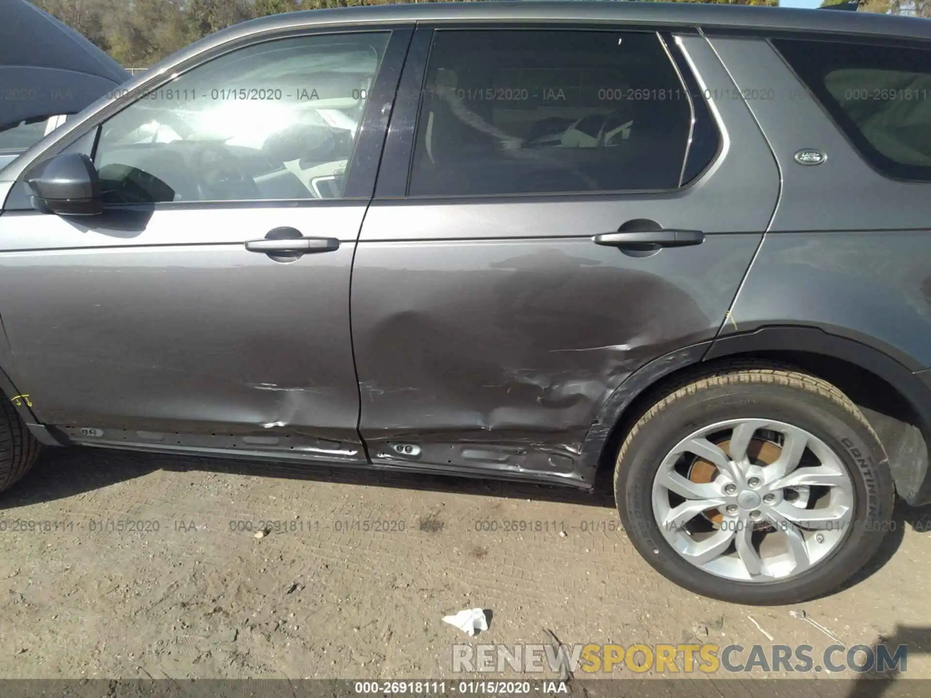 6 Photograph of a damaged car SALCP2FX3KH809644 LAND ROVER DISCOVERY SPORT 2019