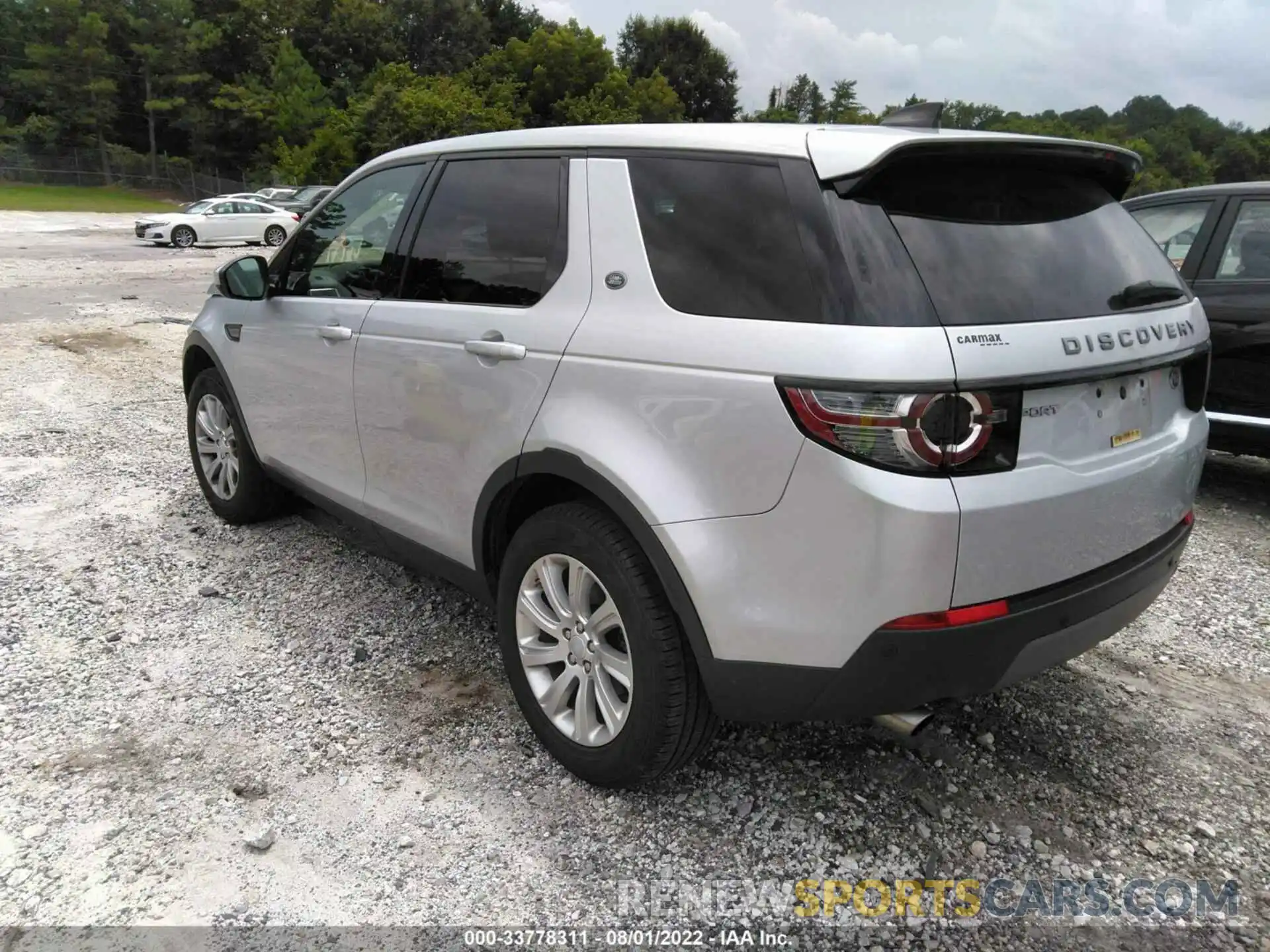 3 Photograph of a damaged car SALCP2FX3KH828310 LAND ROVER DISCOVERY SPORT 2019