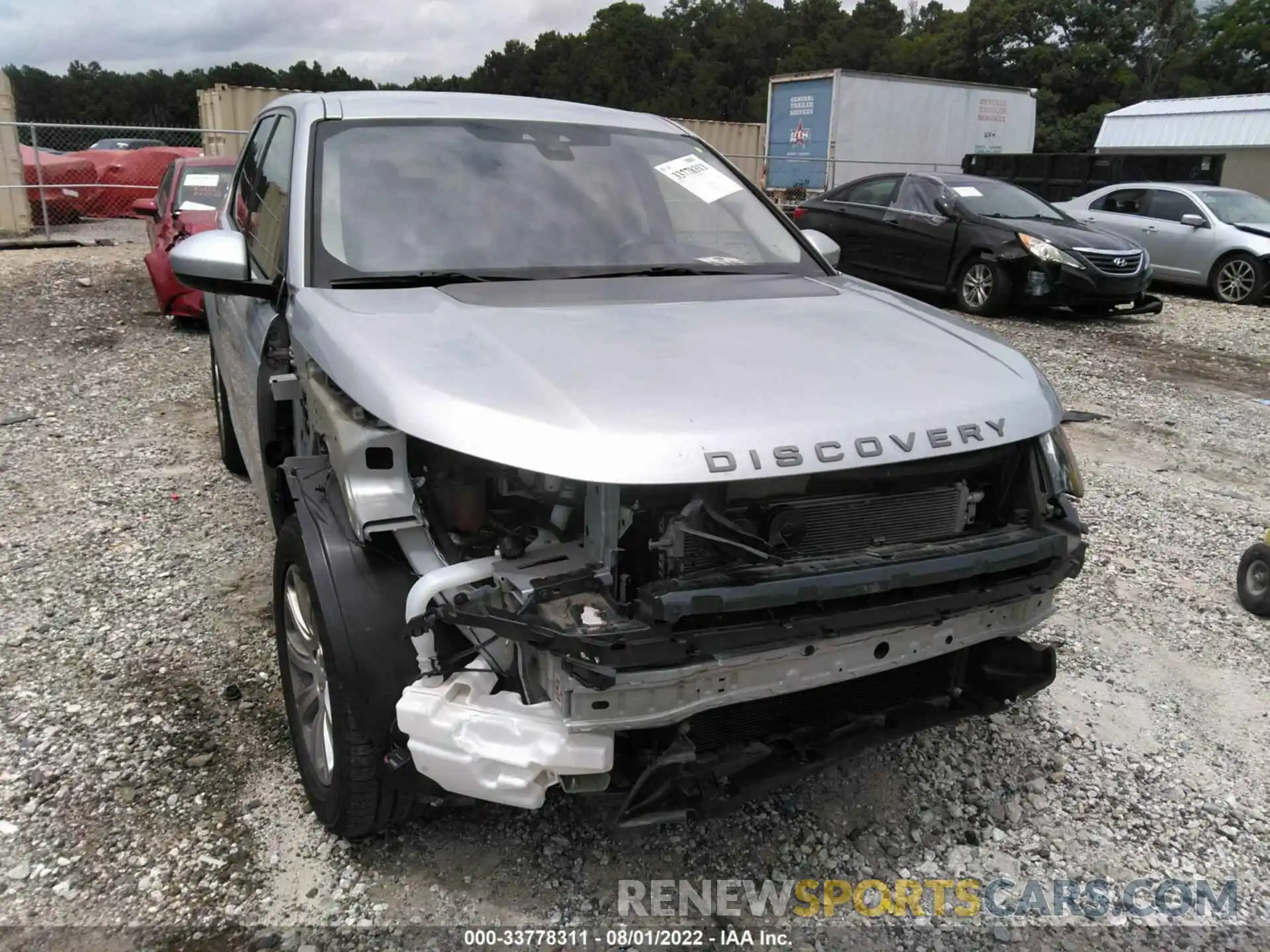 6 Photograph of a damaged car SALCP2FX3KH828310 LAND ROVER DISCOVERY SPORT 2019