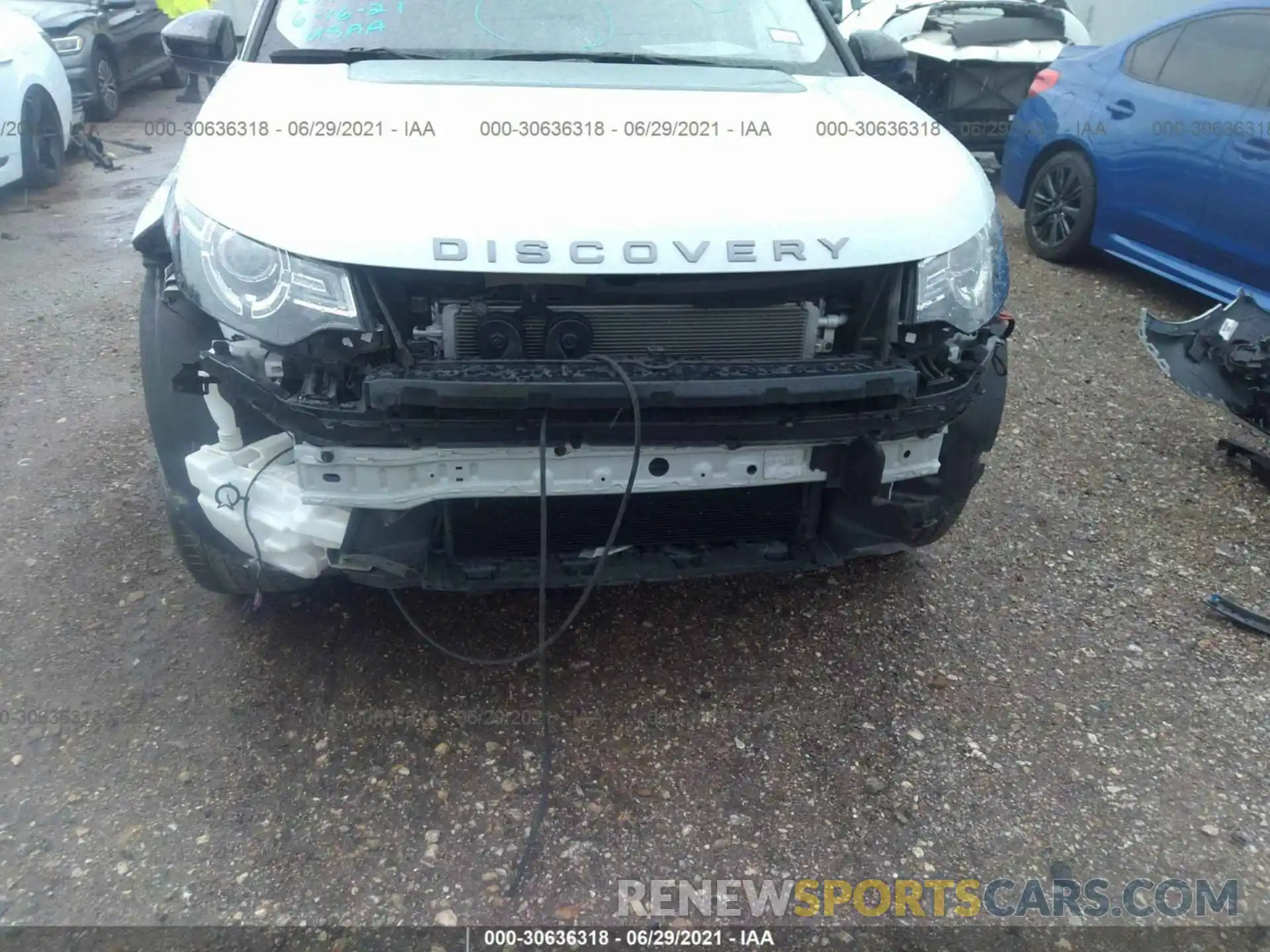 6 Photograph of a damaged car SALCP2FX4KH818272 LAND ROVER DISCOVERY SPORT 2019