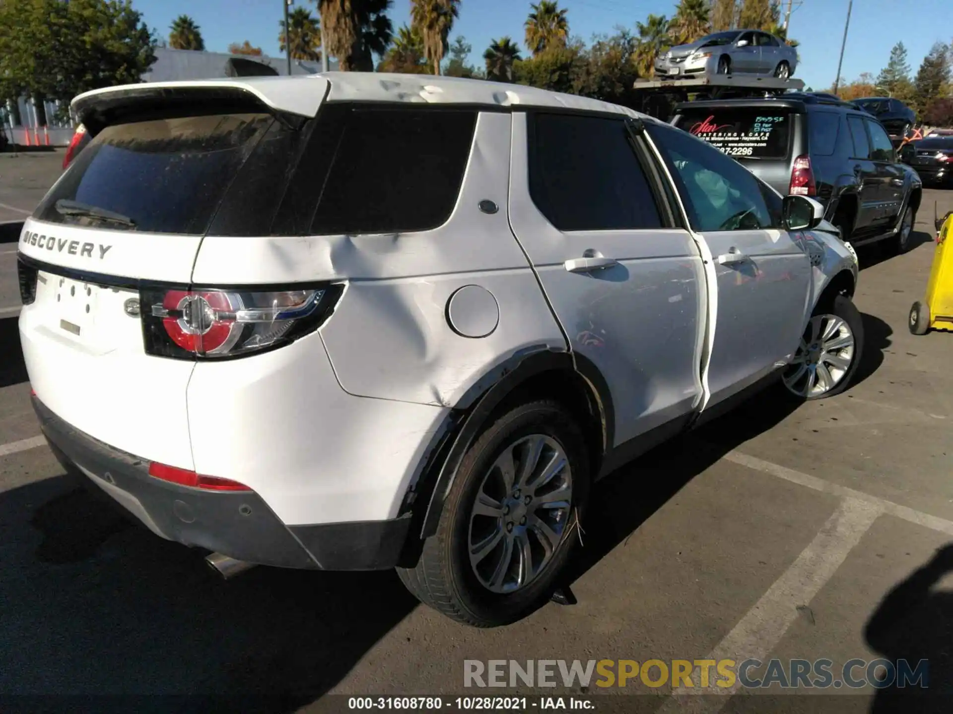 4 Photograph of a damaged car SALCP2FX5KH794693 LAND ROVER DISCOVERY SPORT 2019