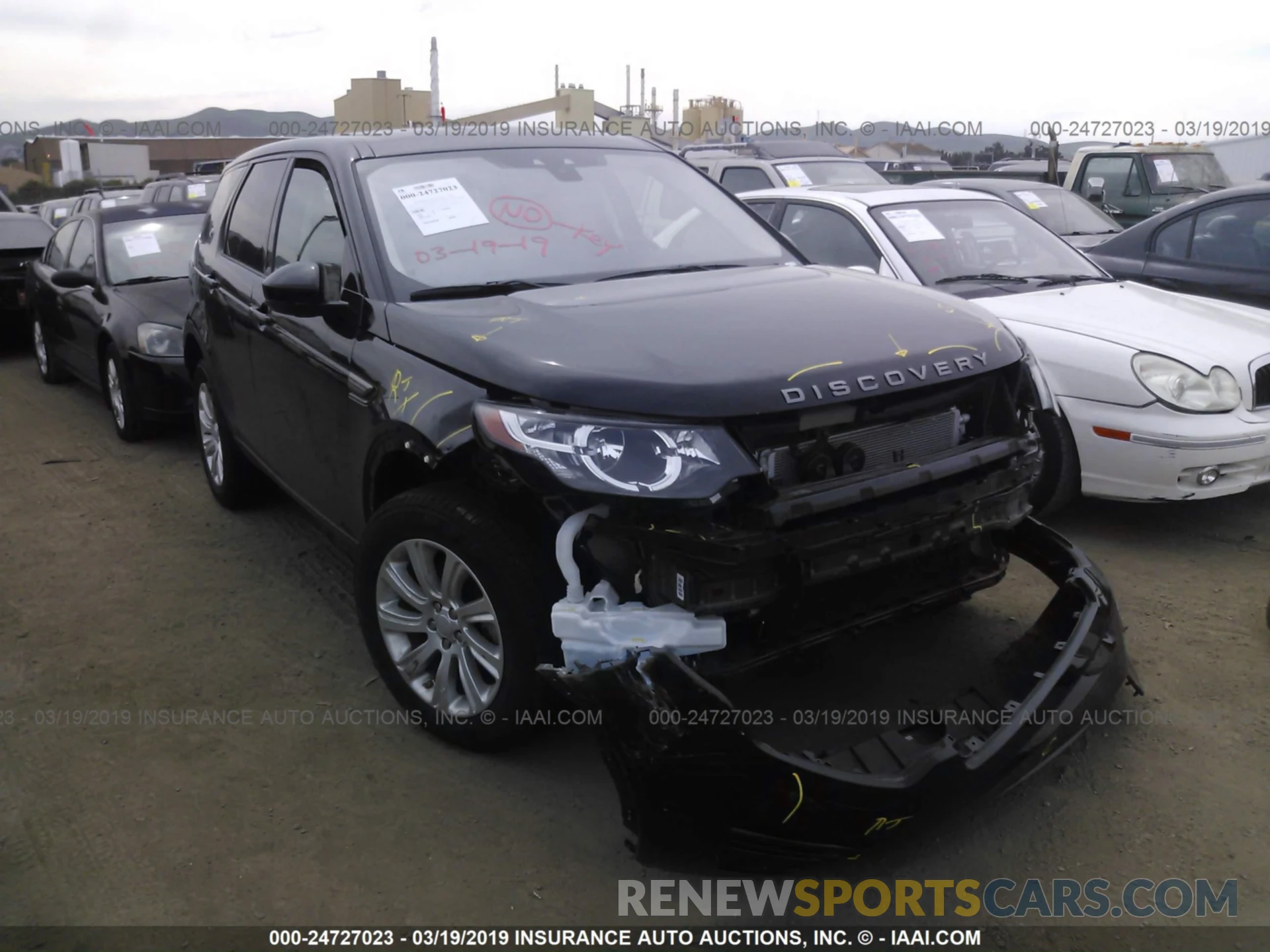 1 Photograph of a damaged car SALCP2FX5KH795679 LAND ROVER DISCOVERY SPORT 2019