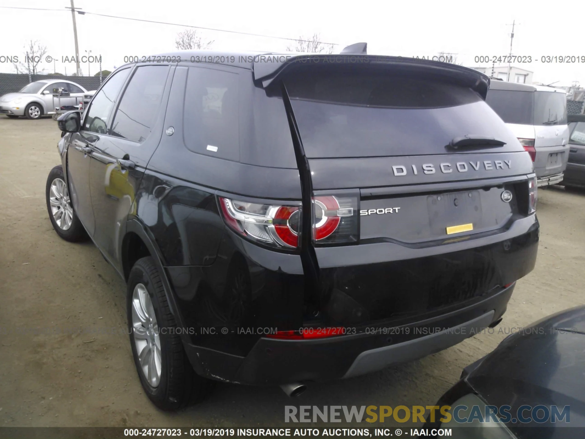 3 Photograph of a damaged car SALCP2FX5KH795679 LAND ROVER DISCOVERY SPORT 2019